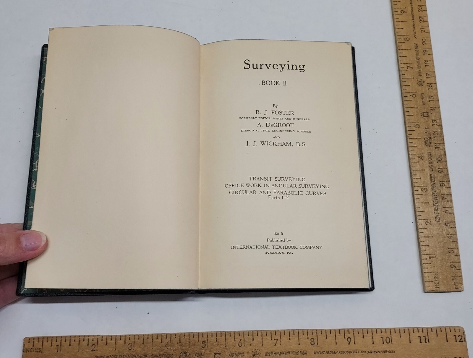 321 B – Surveying – BOOK 2 – INTERNATIONAL TEXTBOOK CO