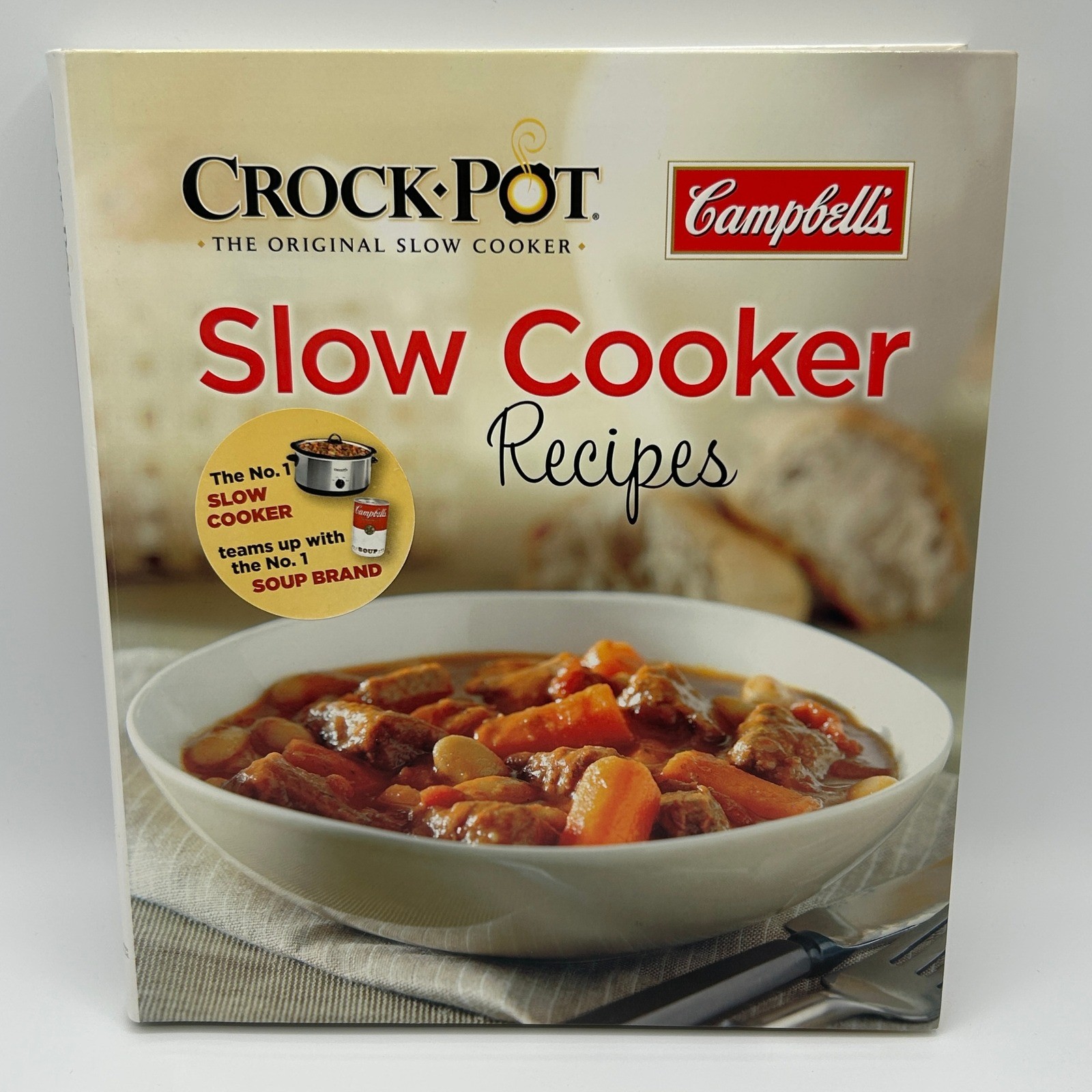 Crock-Pot Campbell’s Slow Cooker Recipes Hardcover Cookbook 150+ Recipes Comfort