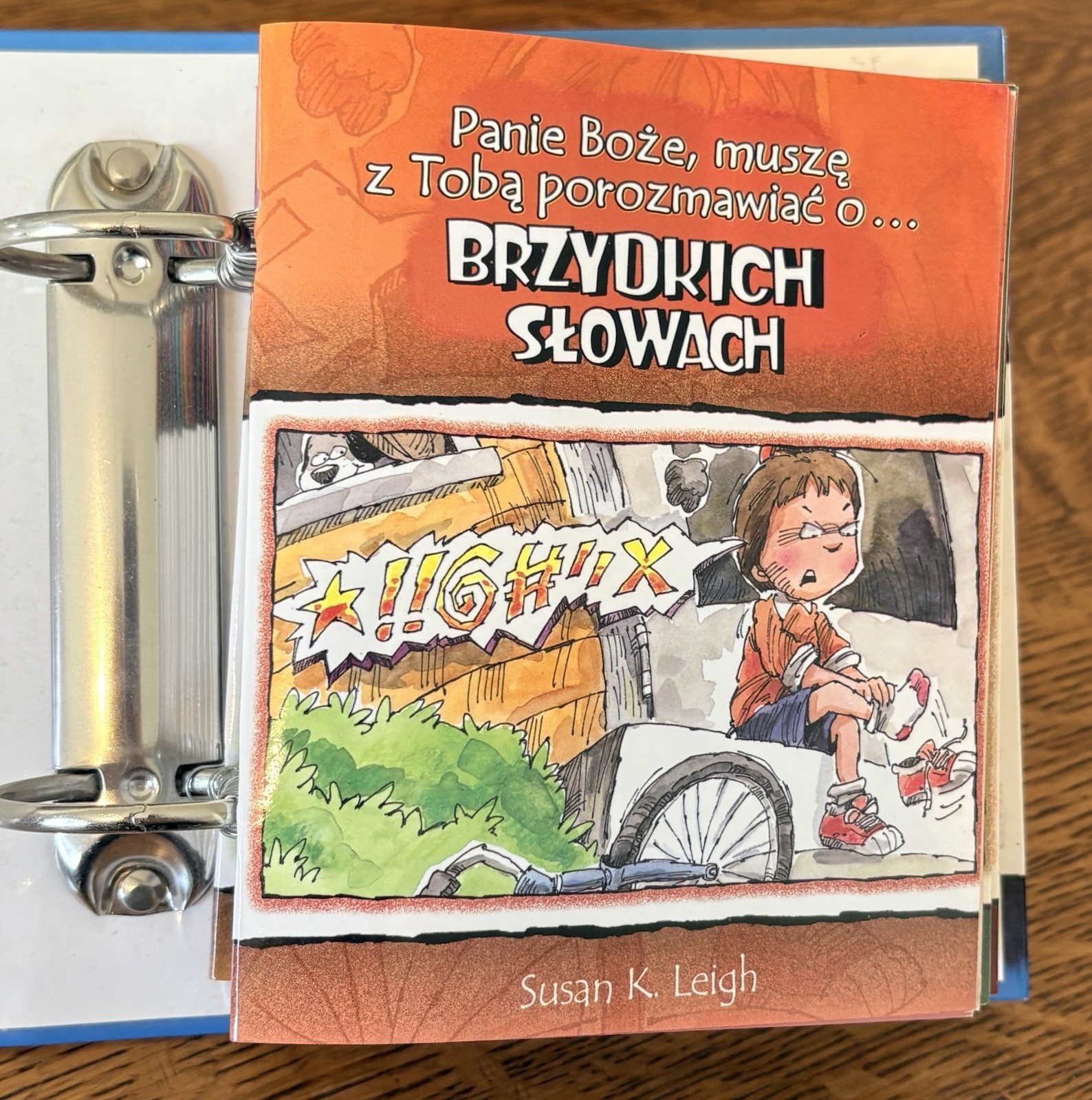 Susan Leigh Lot of 16 in Small Binder God I Need to Talk to You Series in POLISH