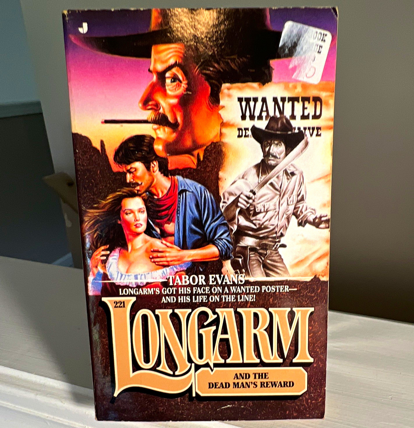 Tabor Evans Longarm: Longarm and the Dead Man’s Reward PB Jove 1998 Western