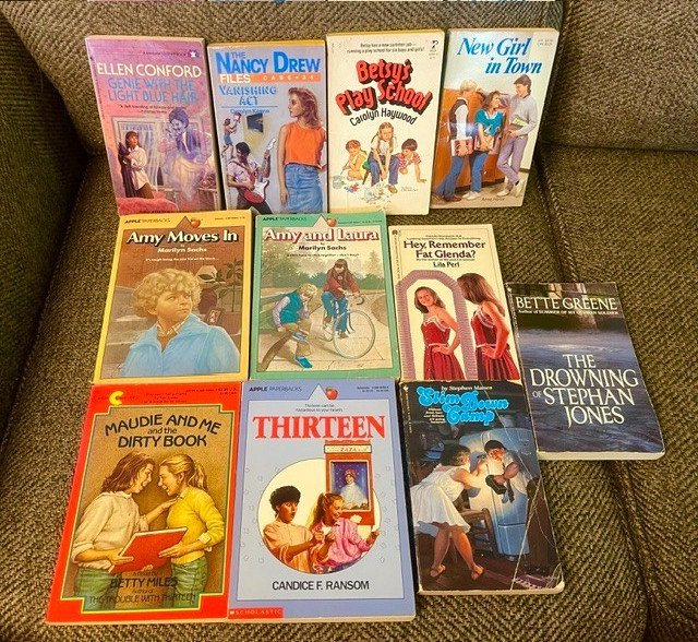 1980’s lot of 11 girl’s interest lot of paperbacks teen romance mystery humor