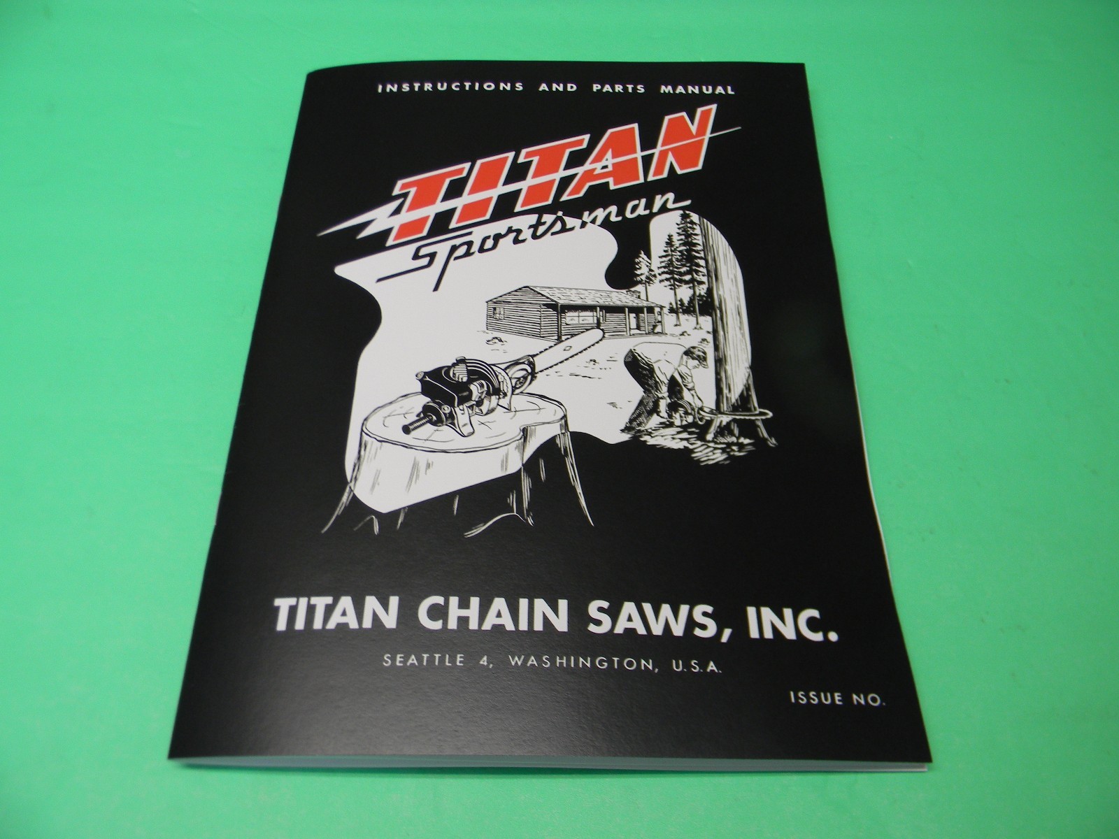 TITAN SPORTSMAN CHAINSAW INSTRUCTIONS AND PARTS MANUAL ——— MAN185A
