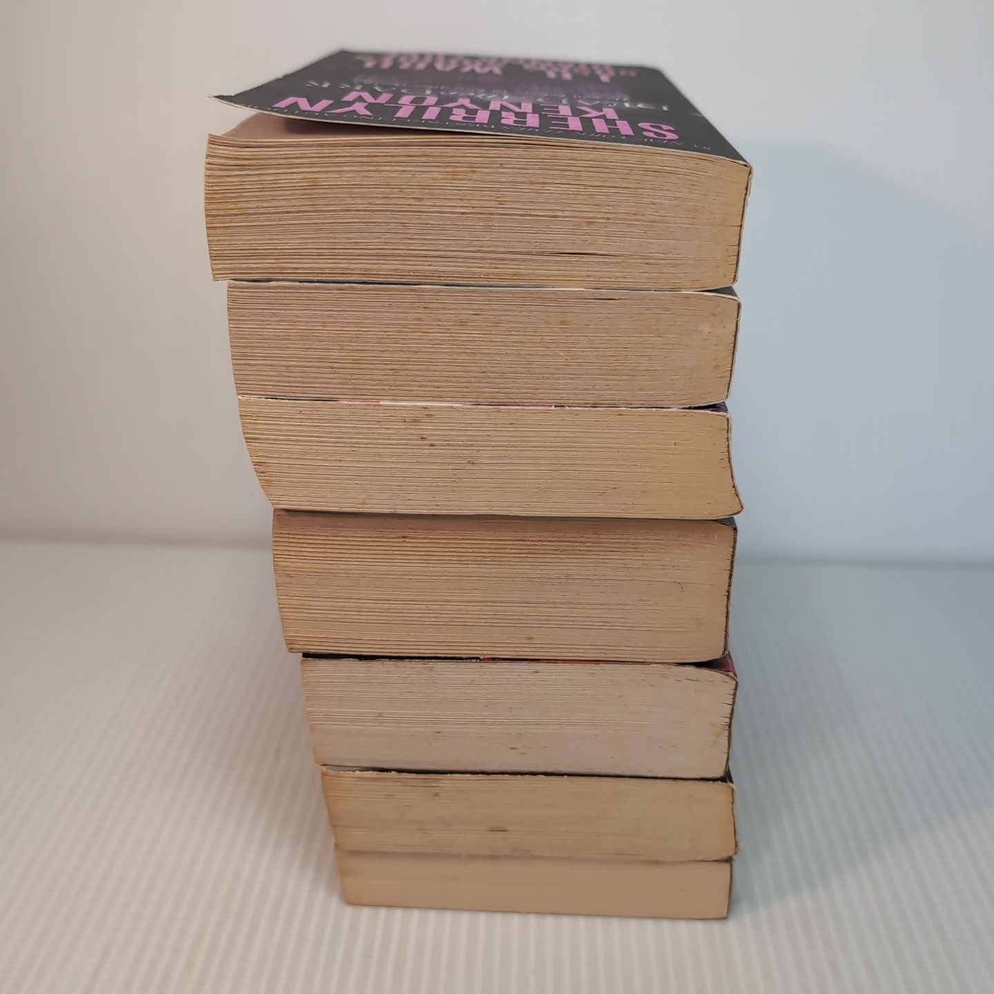 Lot of 7 Anthology Paranormal Romance Book Kenyon Huff Douglas Warren Liu PB