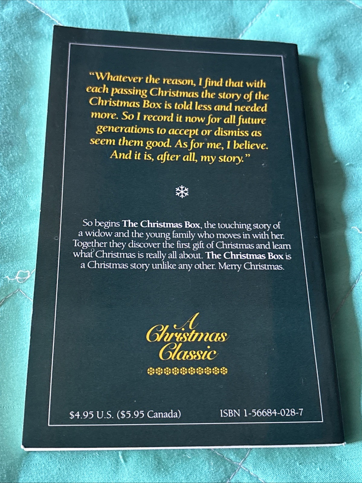The Christmas Box by Richard Paul Evans