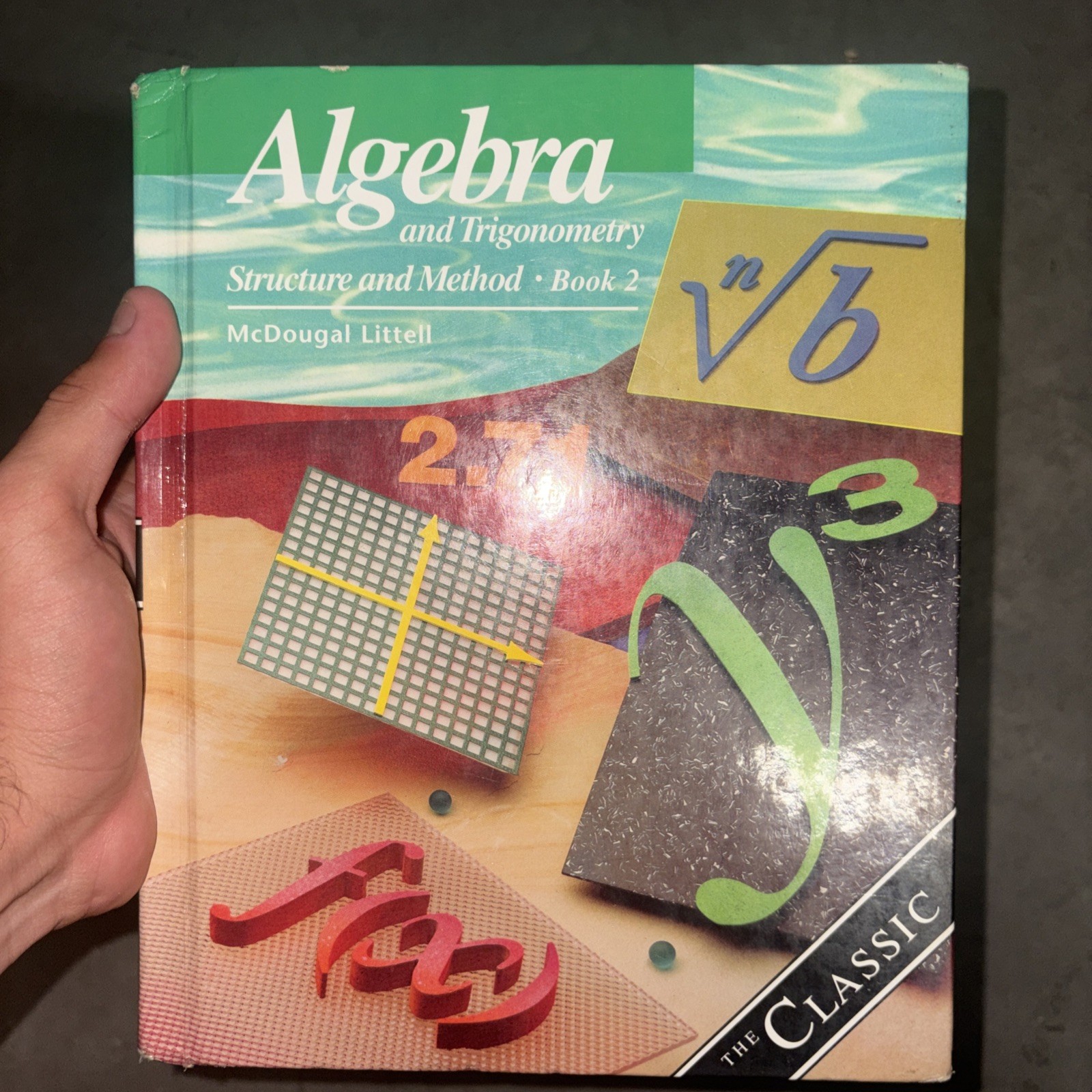 Algebra and Trigonometry: Structure and Me- 0395977258, hardcover, Holt Mcdougal