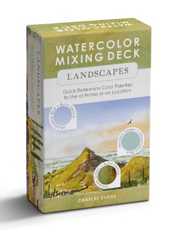 Charles Evans Watercolor Mixing Deck: Landscapes (Cards)
