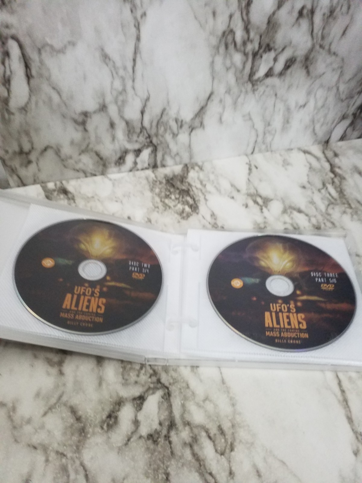 UFO’s Aliens and the Coming Mass Abduction by Billy Crone 7-disc CD Audio