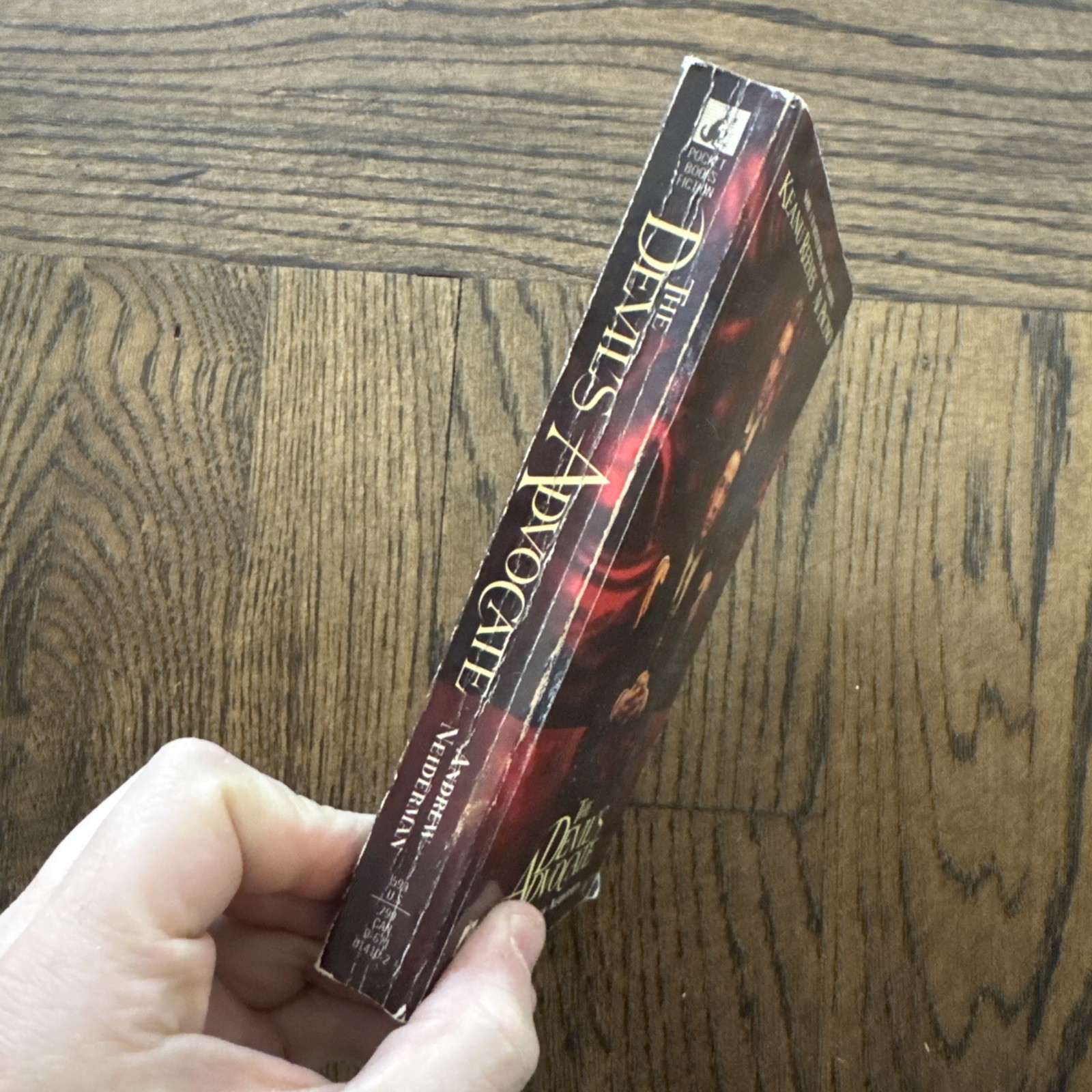 The Devil’s Advocate Andrew Neiderman Horror Movie Tie-in Paperback Rare