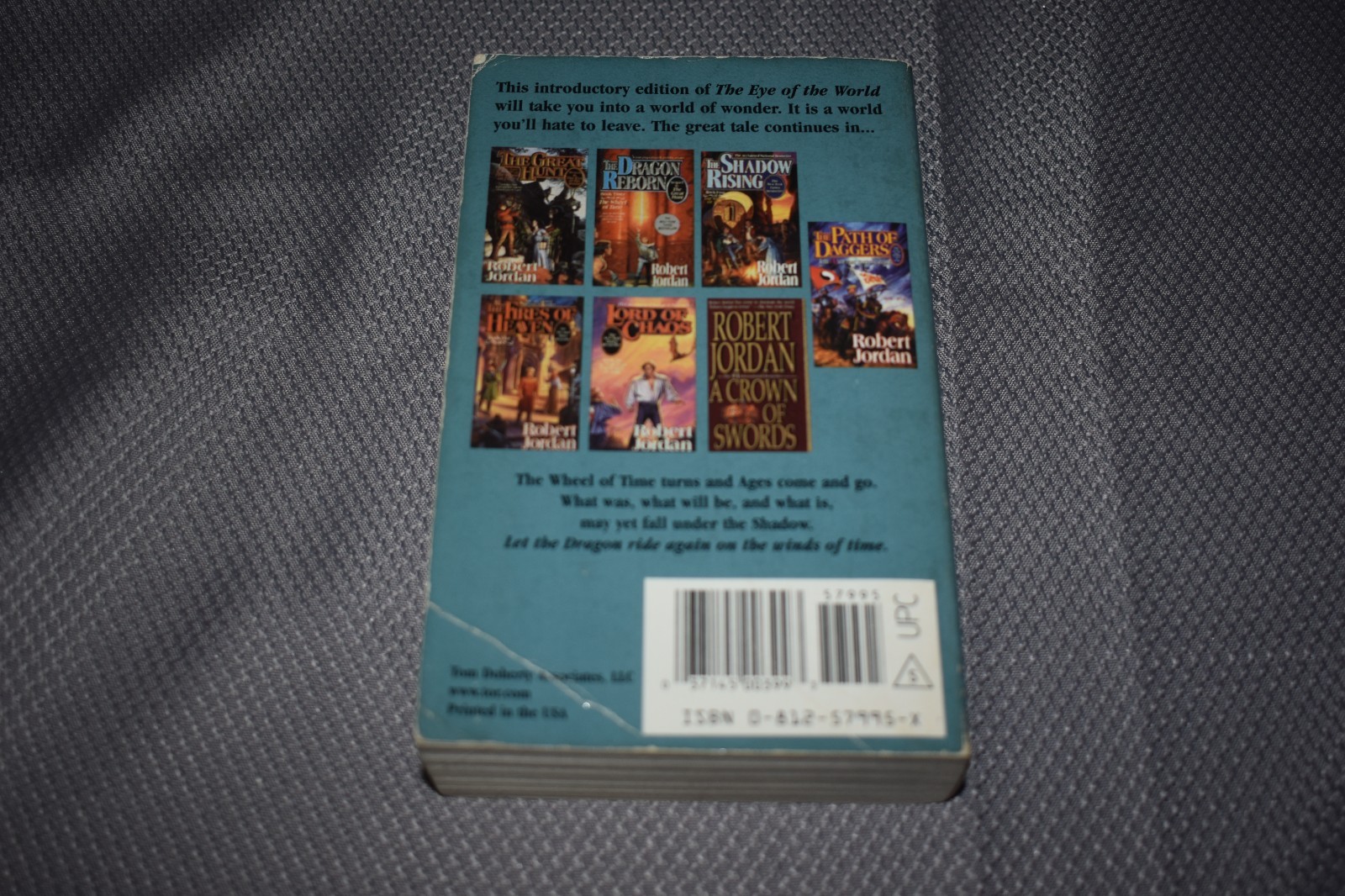 The Eye Of The World by Robert Jordan (Teal $3.99 Promo Edition/1st Print)