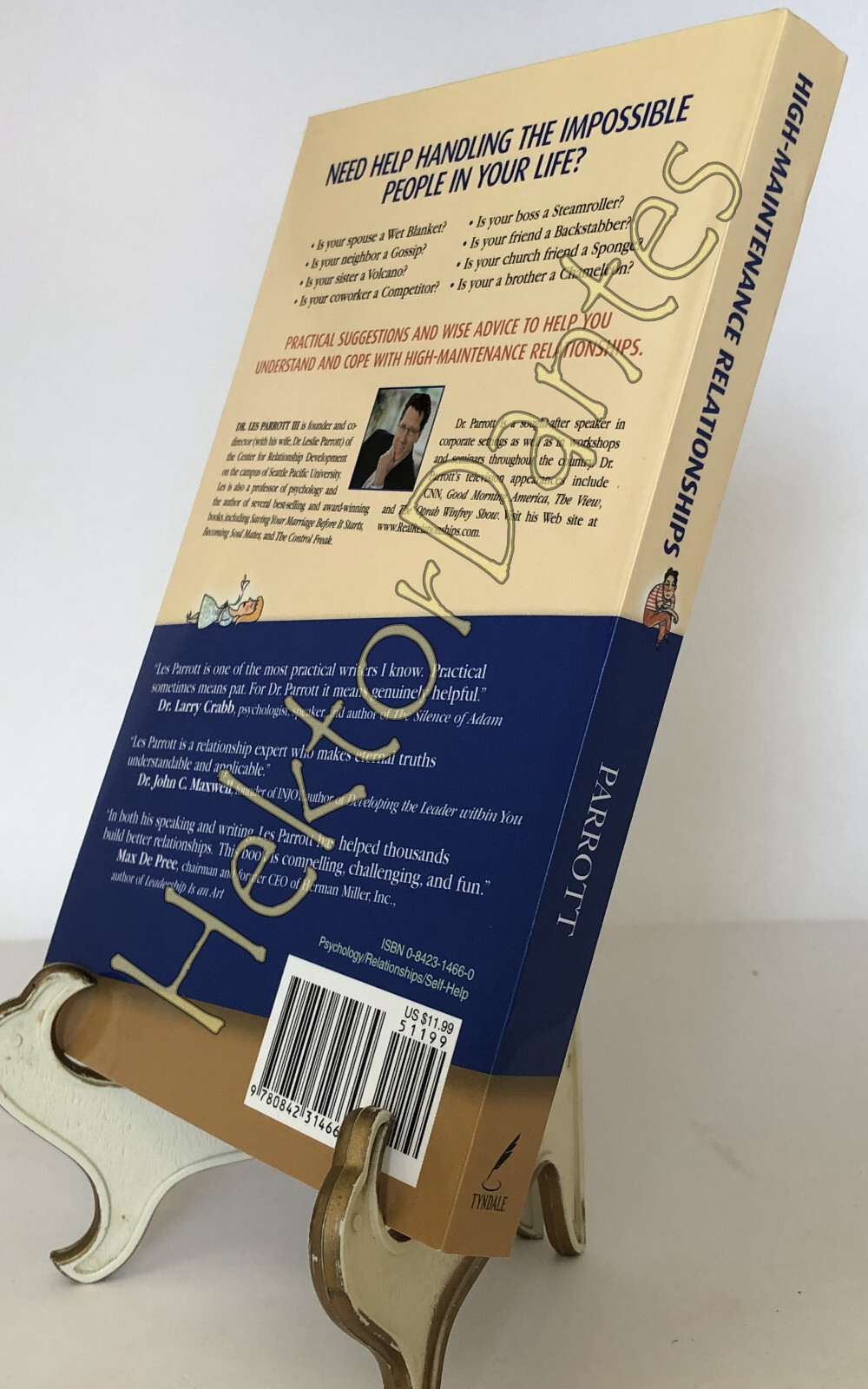 High-Maintenance Relationships: How to Handle Imp by Les Parrott III (2001, TrPB