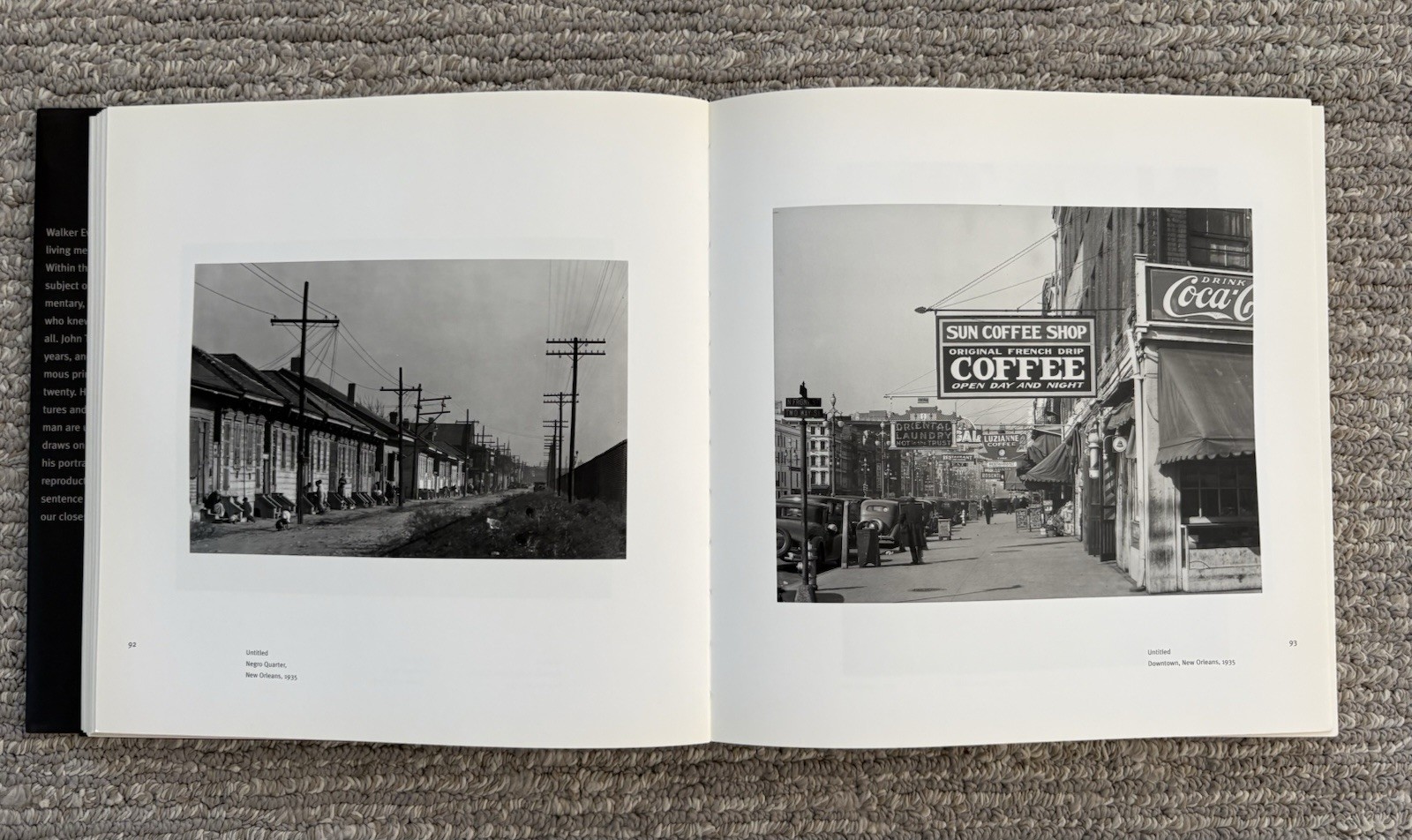 Walker Evans Lyric Documentary John T. Hill Steidl 2006 1st Ed HC Ex Library