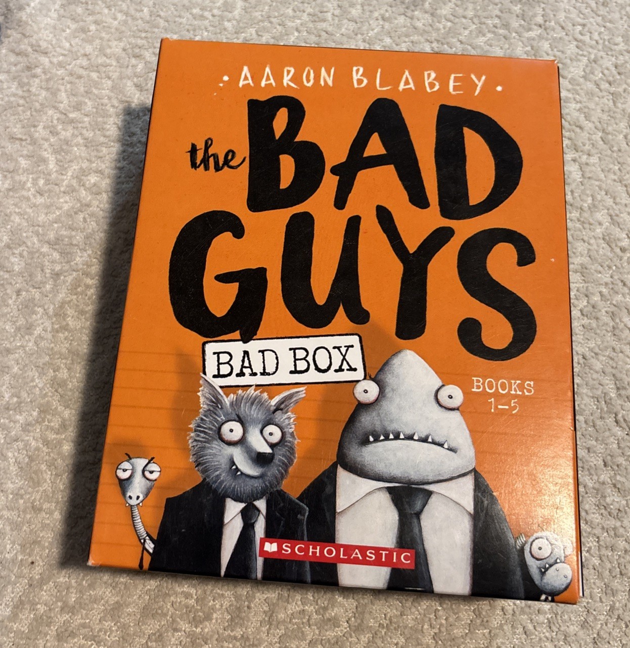 Bad Guys Box Set: Books 1-5 by Aaron Blabey (2018, Trade Paperback / Trade…