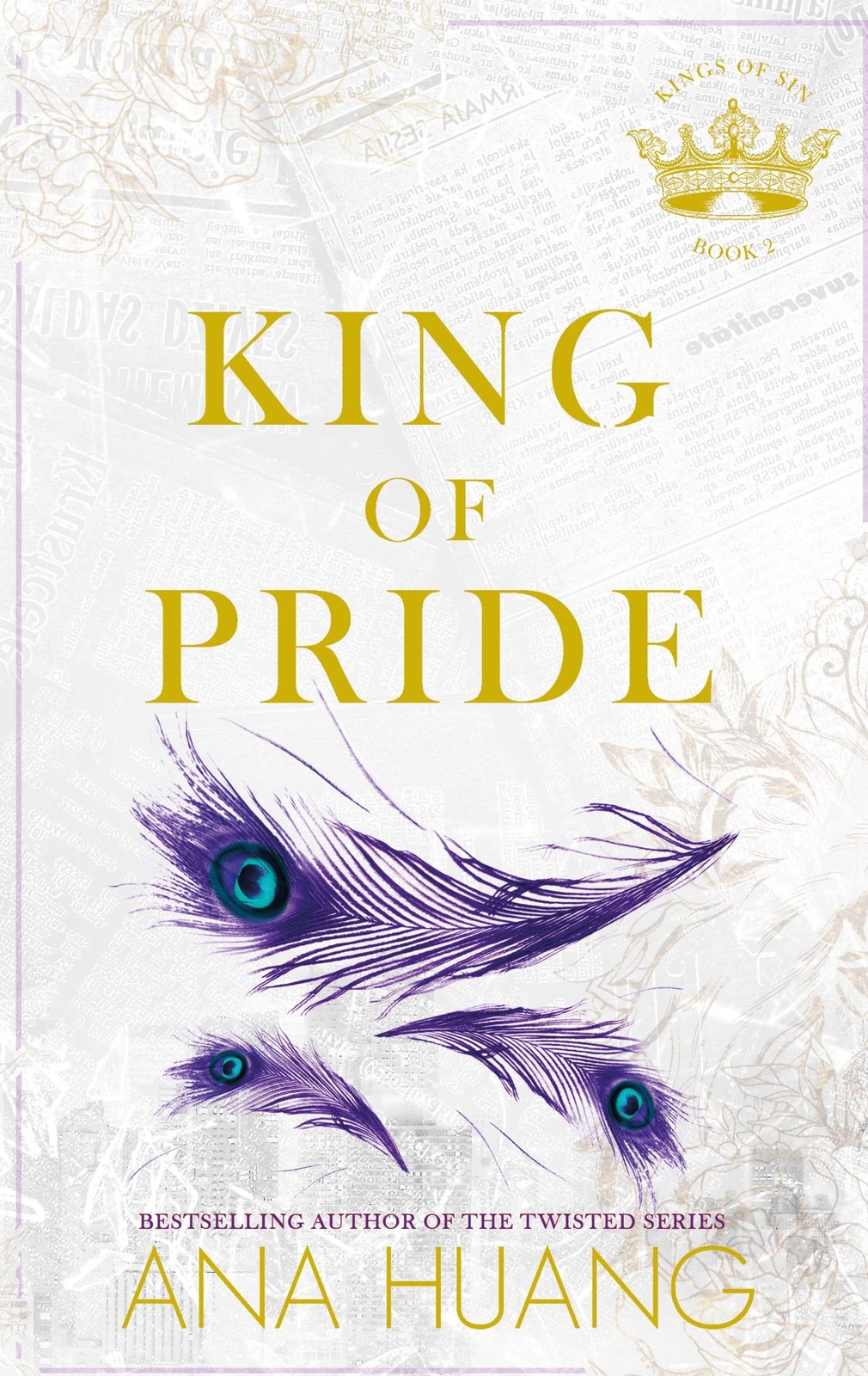 King of pride (book 2 kings of sin) – paperback Huang, Ana