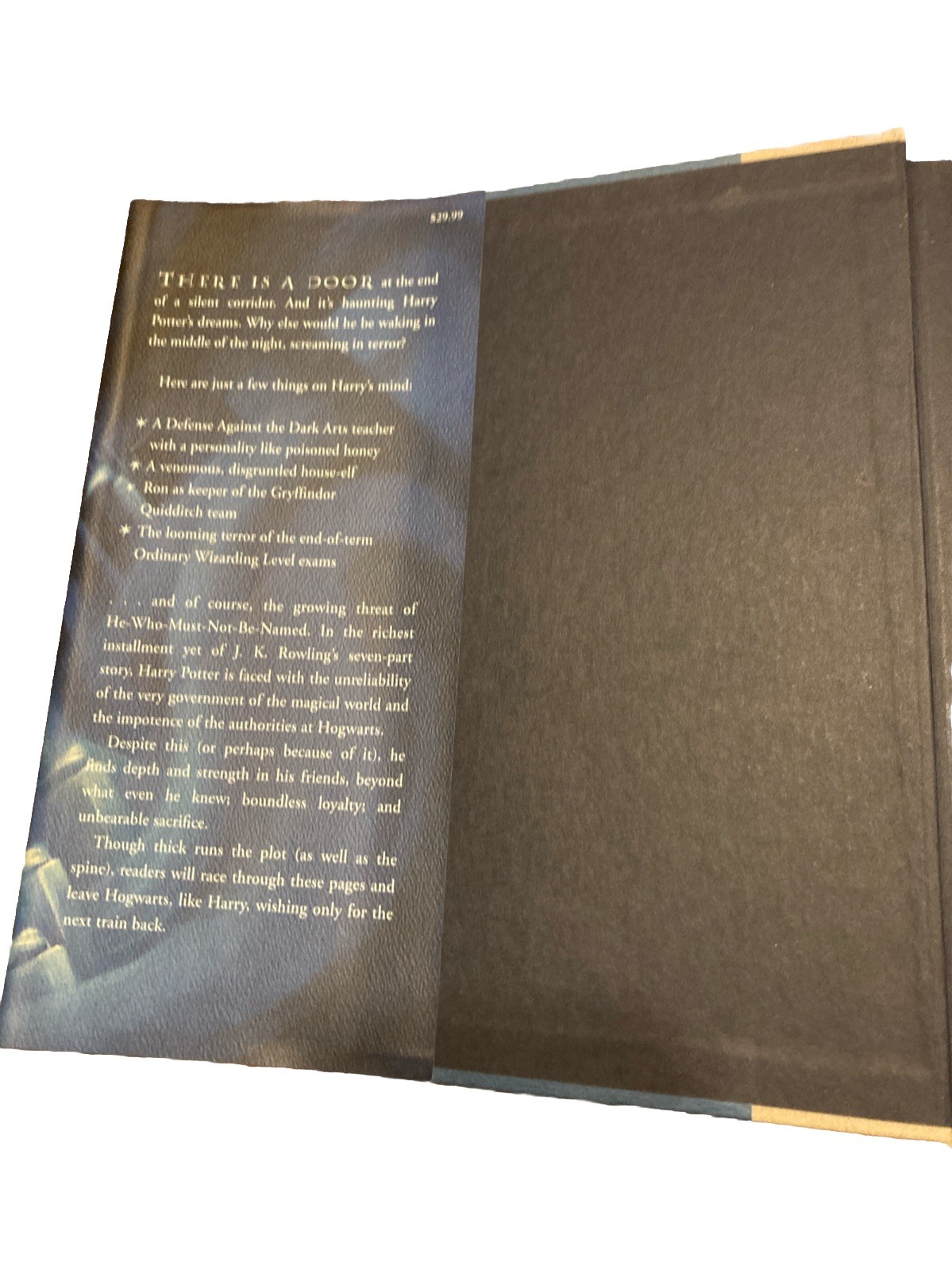 Harry Potter & the Order of the Phoenix First American Edition July 2003 ERRORs