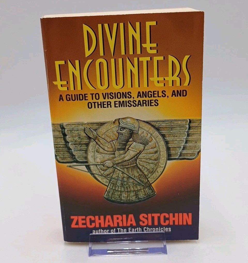 Zecharia Sitchin Paperback Lot Earth Chronicles 1 2 4 & 5 And Divine Encounters