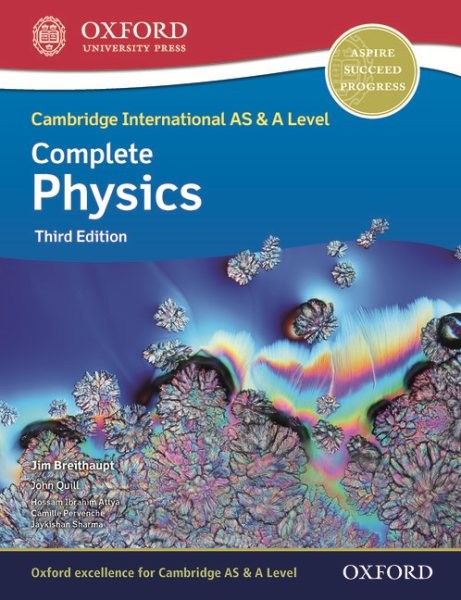 Cambridge International As & A Level Complete Physics 3 by Breithaupt, Jim;qu…