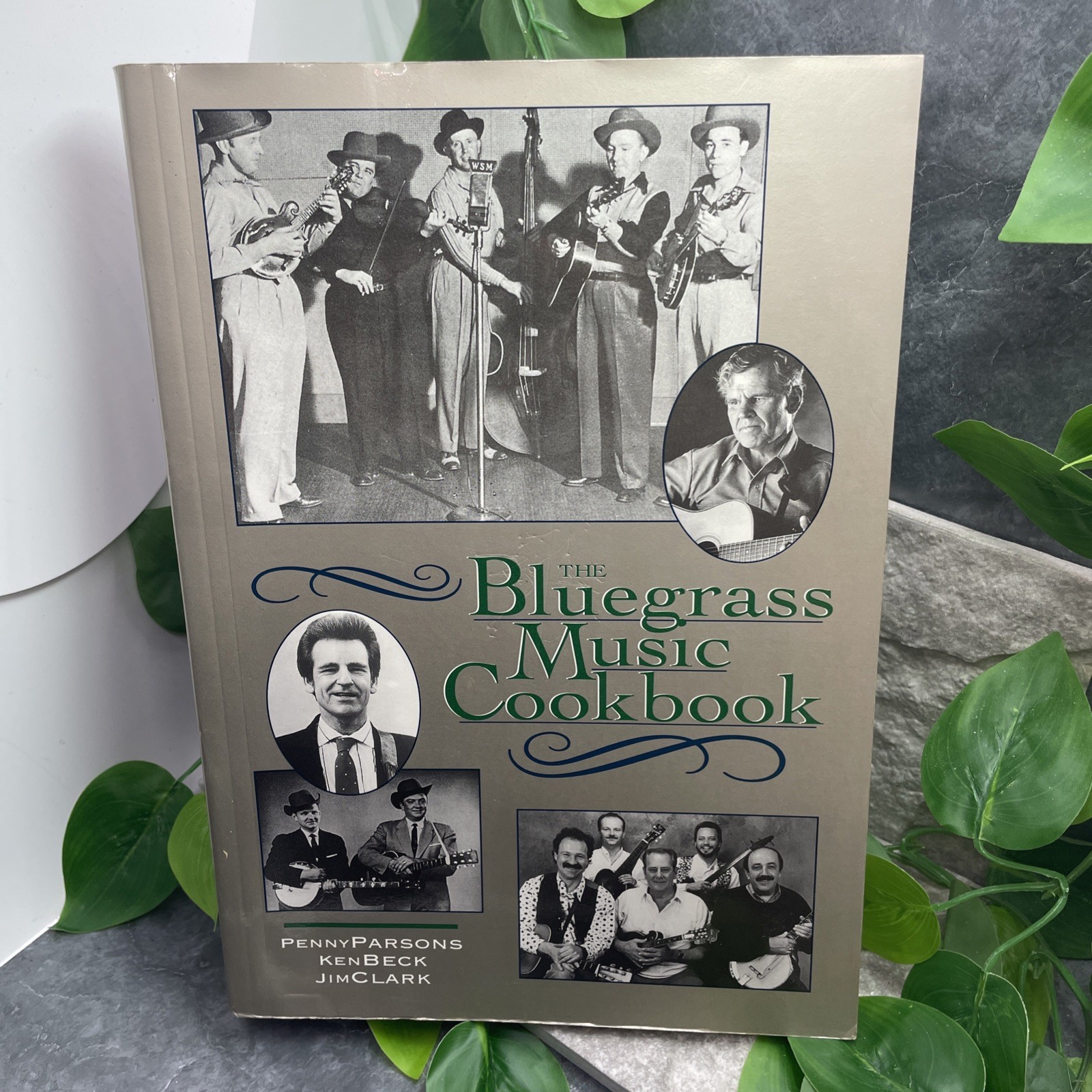 The Bluegrass Music Cookbook By Jim Clark Illustrated VG Free Ship