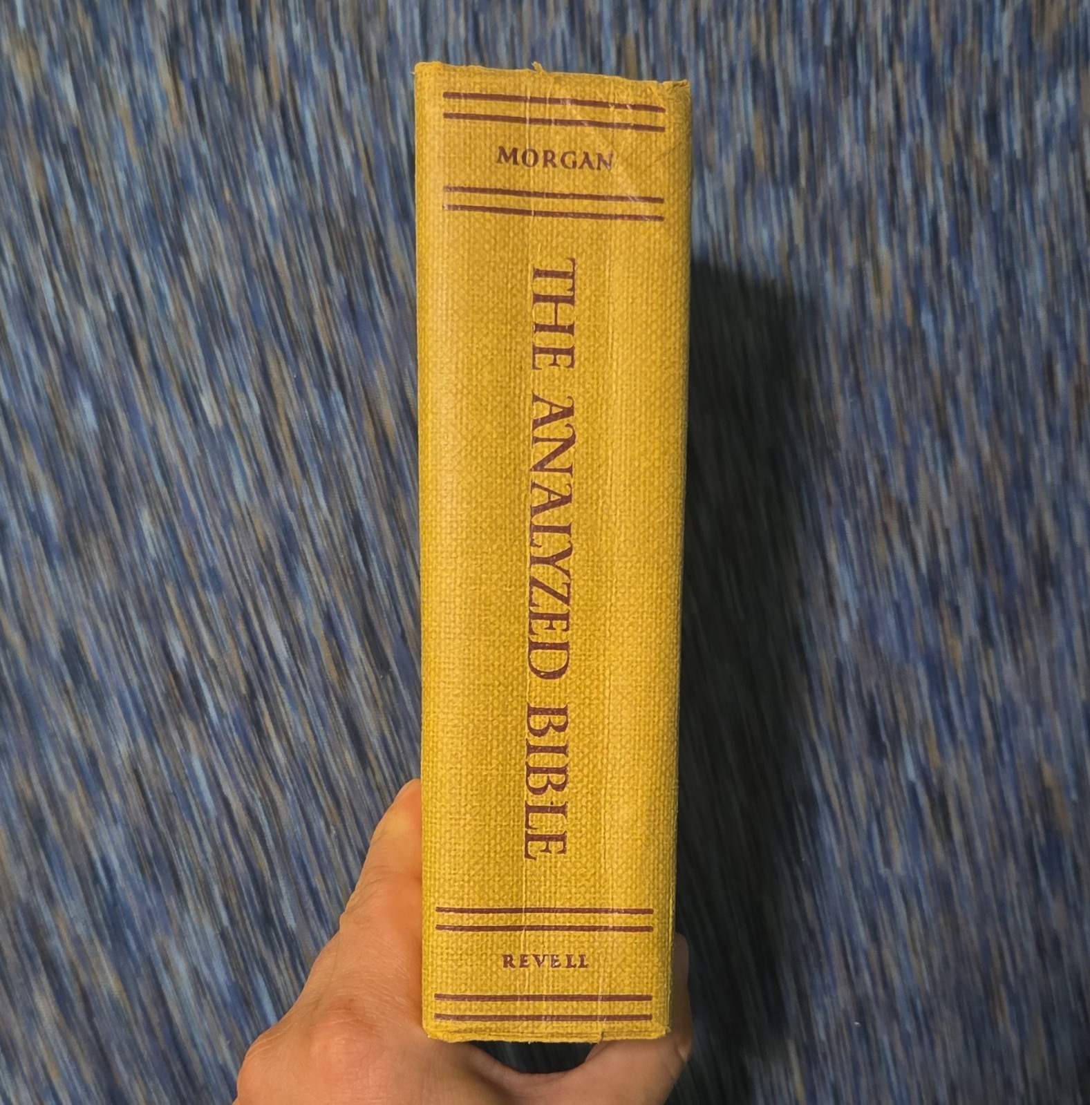 g campbell morgan the analyzed bible 1964 hc fleming h revell company