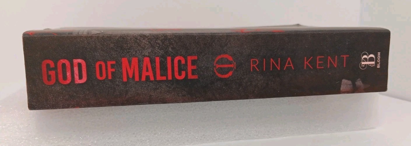 Rina Kent – God Of Malice (Deluxe Edition) Sprayed Edges, Used, BLEMISHES