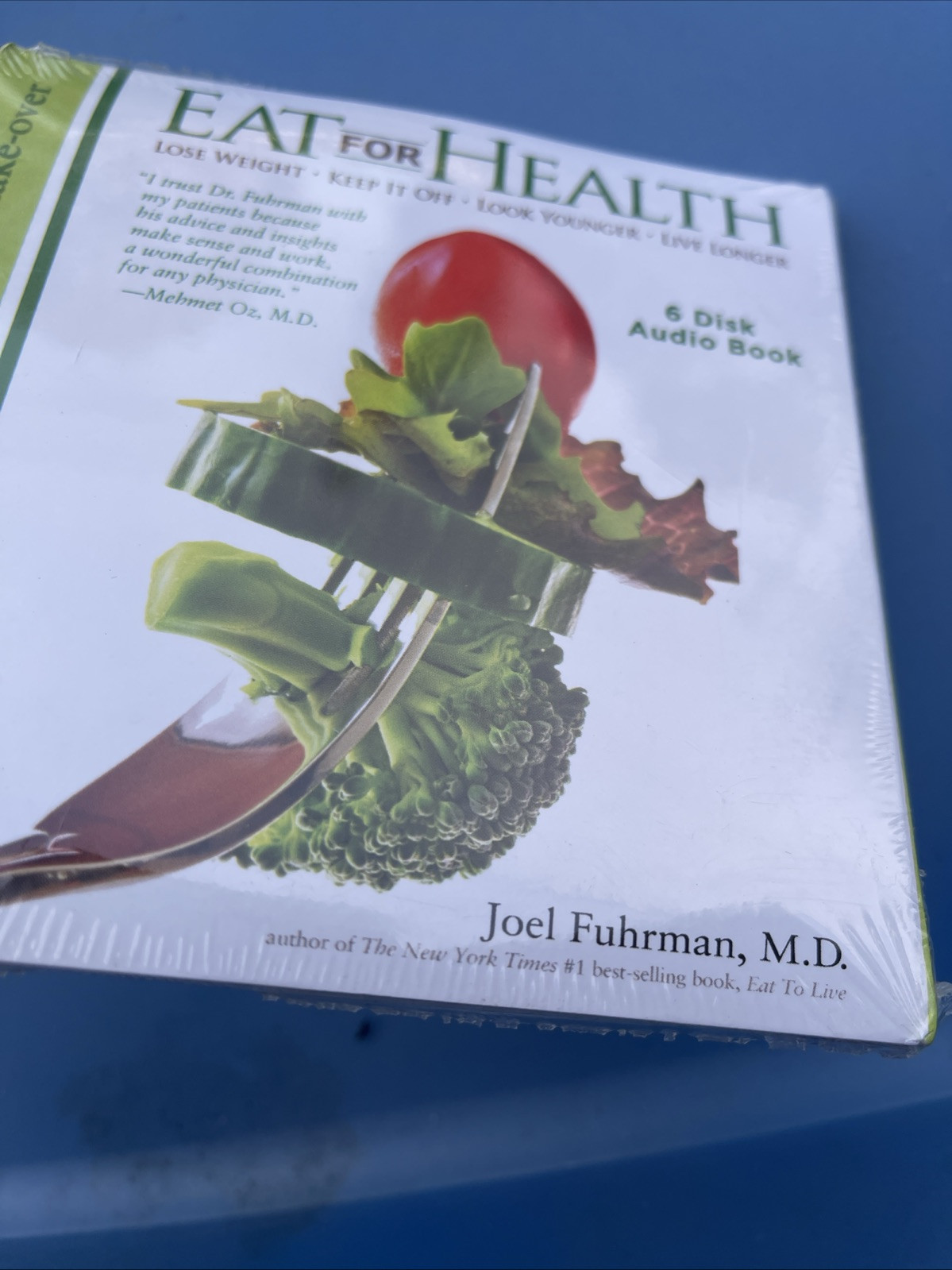 Eat for Health: The Mind Makeover – Audio Book CD Fuhrman, Joel Sealed. NEW