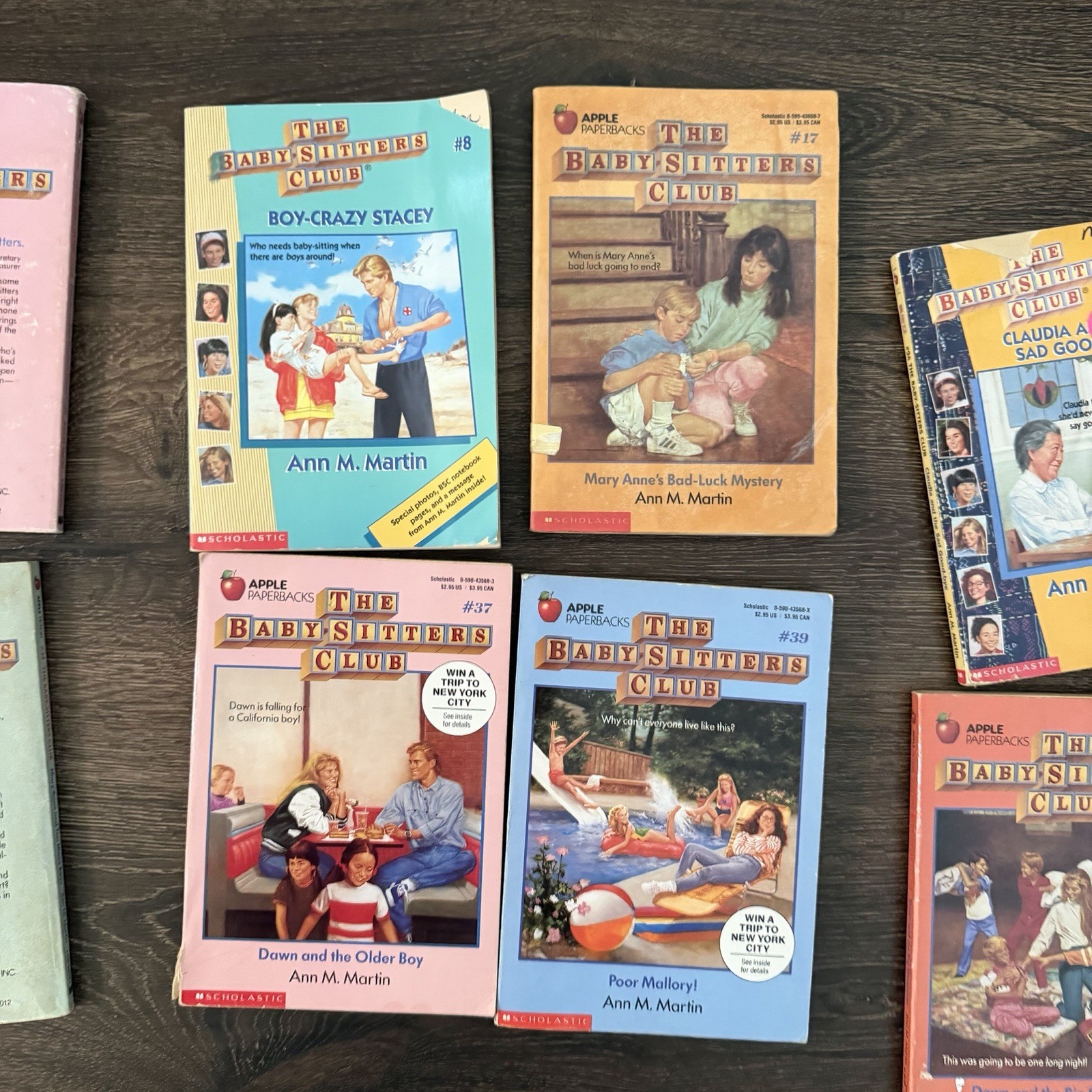 Baby Sitters Club Lot 25 Books Ann M Martin Mixed Series Mystery Specials