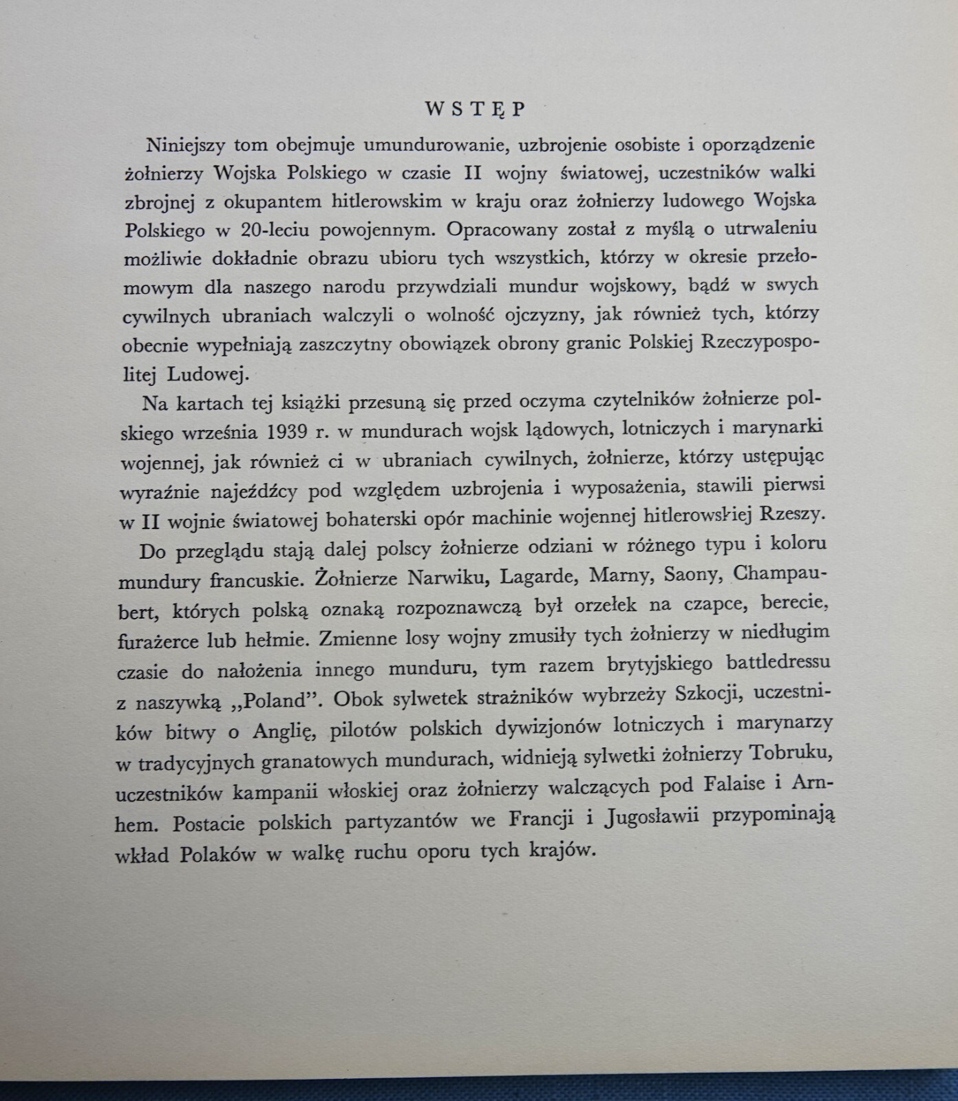 ZOLNIERZ POLSKI UBIOR UZBROJENIE I OPORZADZENIE 1939-1965 BY KAROL LINDER ET.AL.