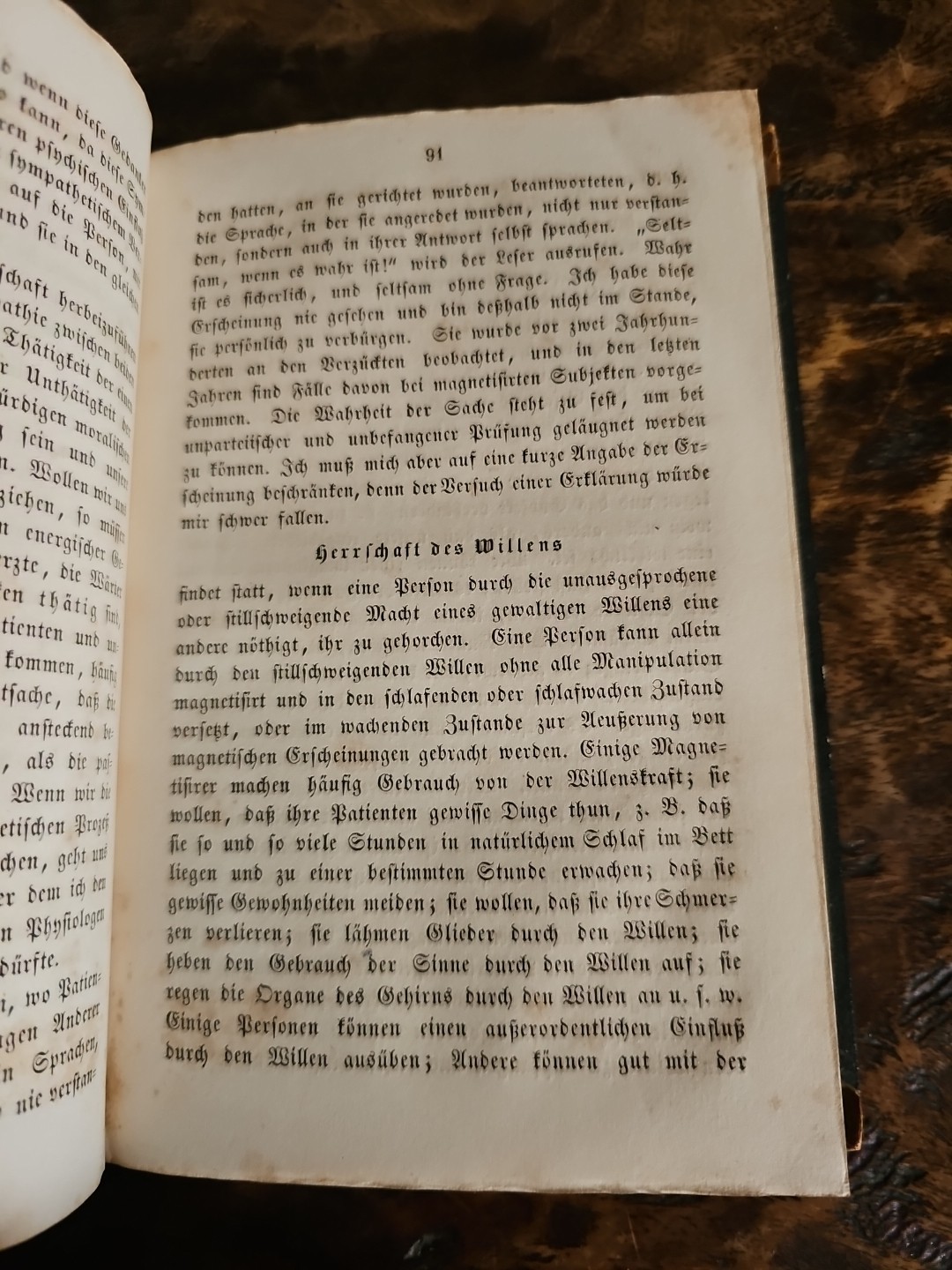 1852 Lebensmagnetismus Mesmerism Occult Magnetism Healing Hypnosis Rare German