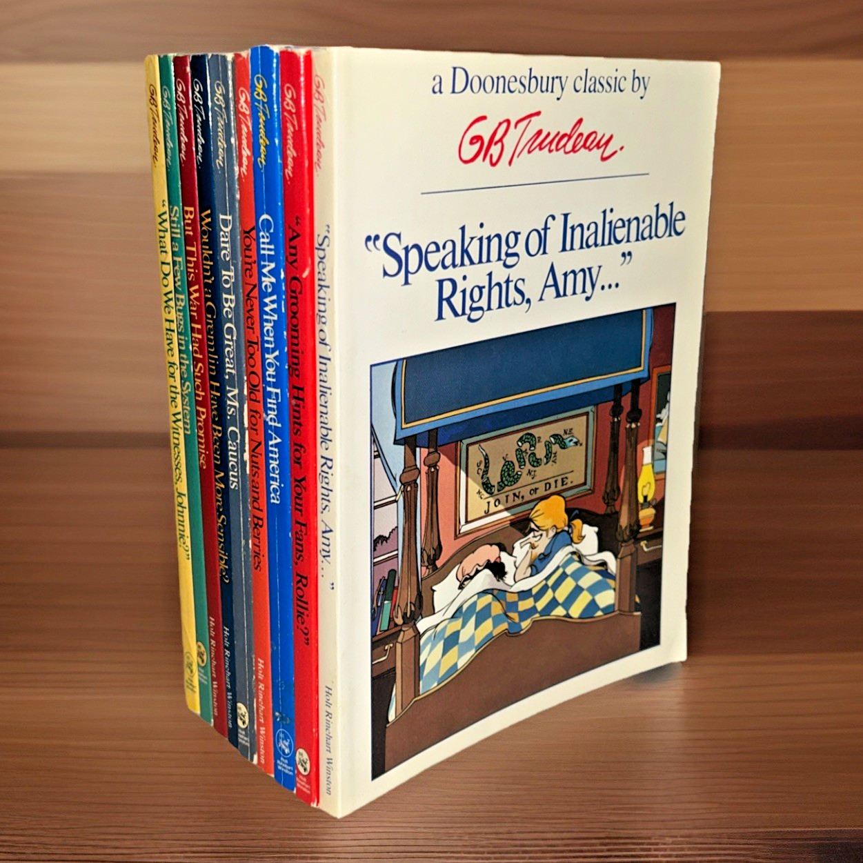 Doonesbury Classics ~ G. B. Trudeau ~ Lot of 9 Books ~ 1970s ~ Paperback