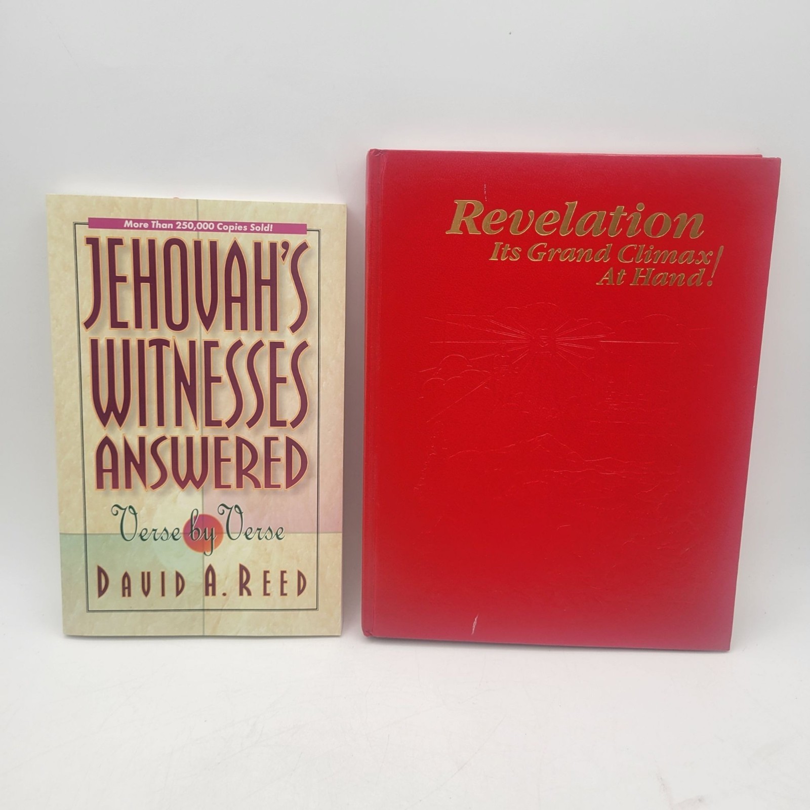 Jehovah’s Witness Book Lot – Revelation It’s Grand Climax at Hand & Verses BK319