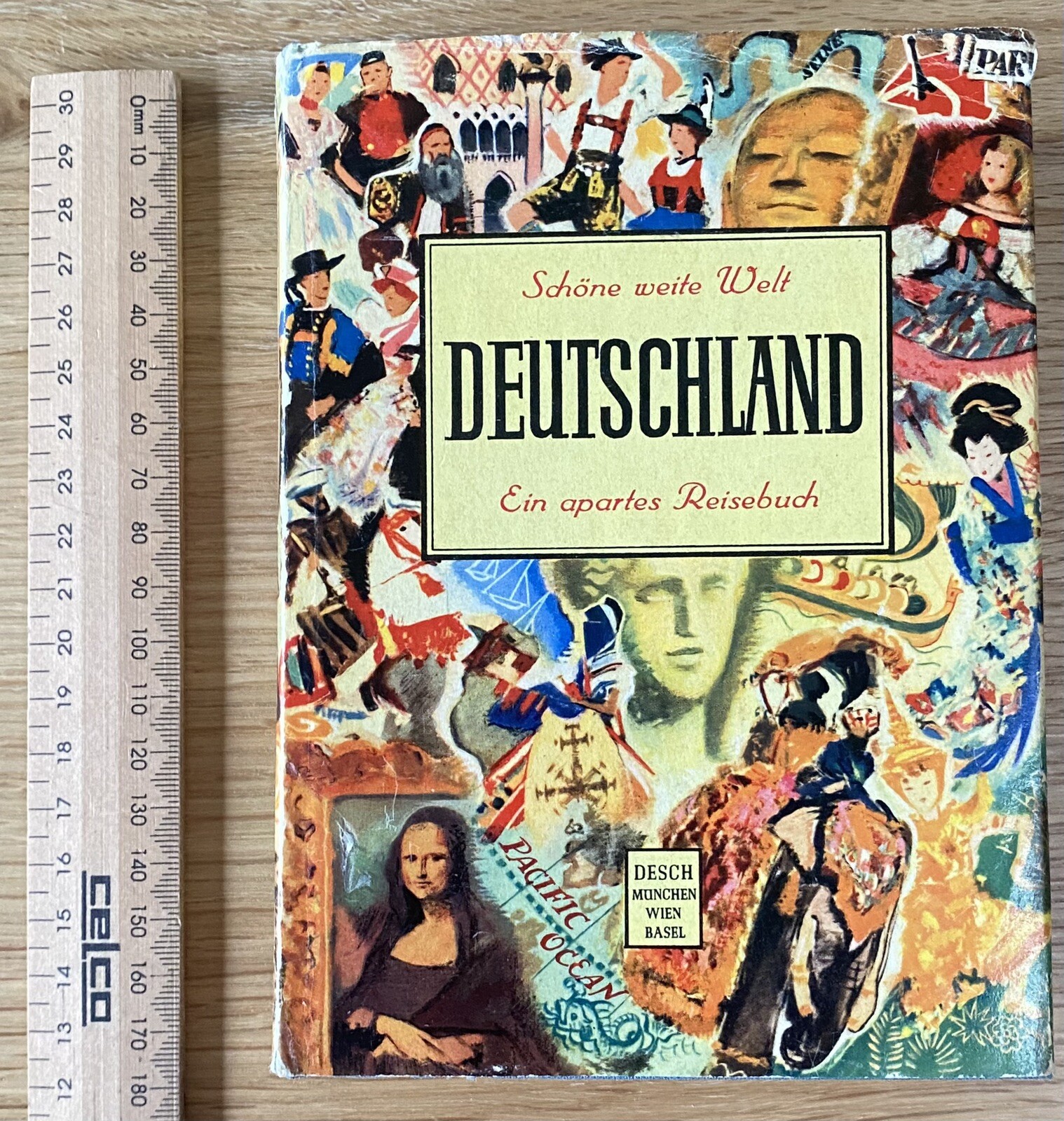 Schöne weite Welt Deutschland – Ein Apartes Reisebuch – 1954 German Text HCDJ