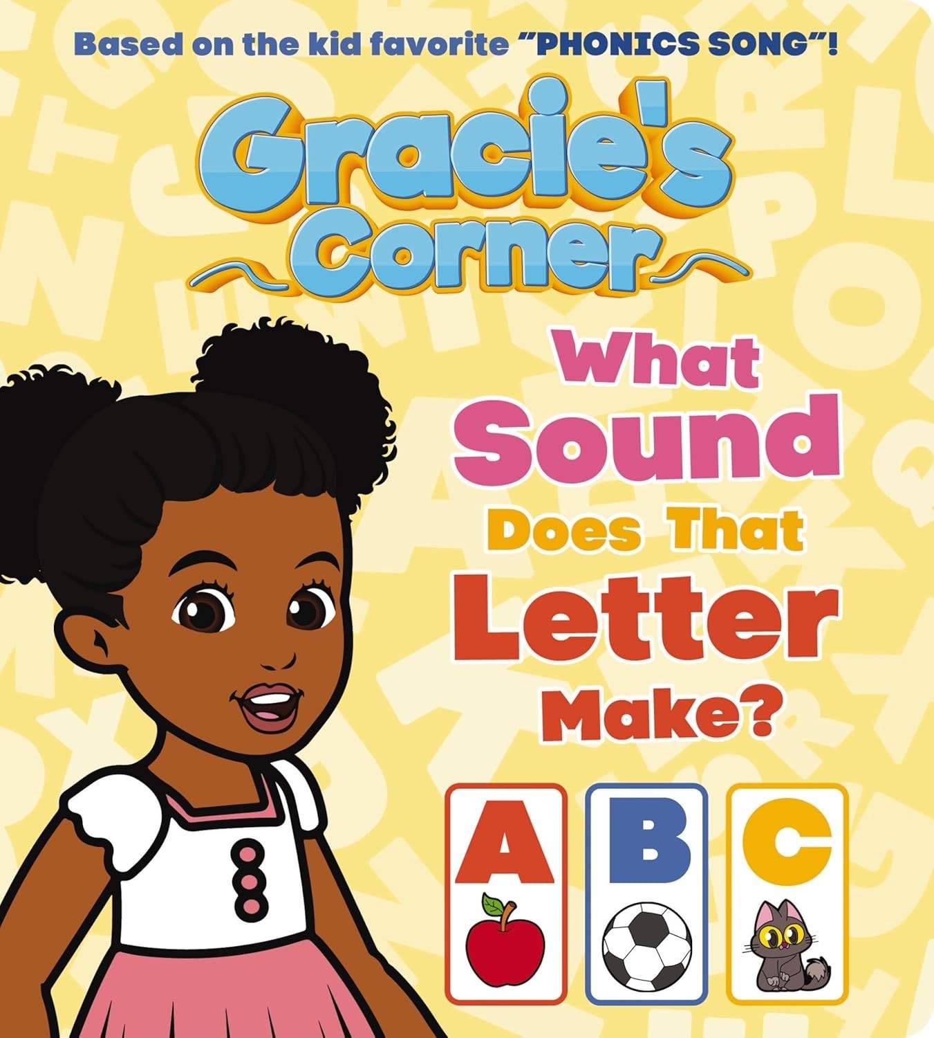 Gracie’s Corner-Book-What Sound Does The Letter Make-34 Pages-Licensed-New