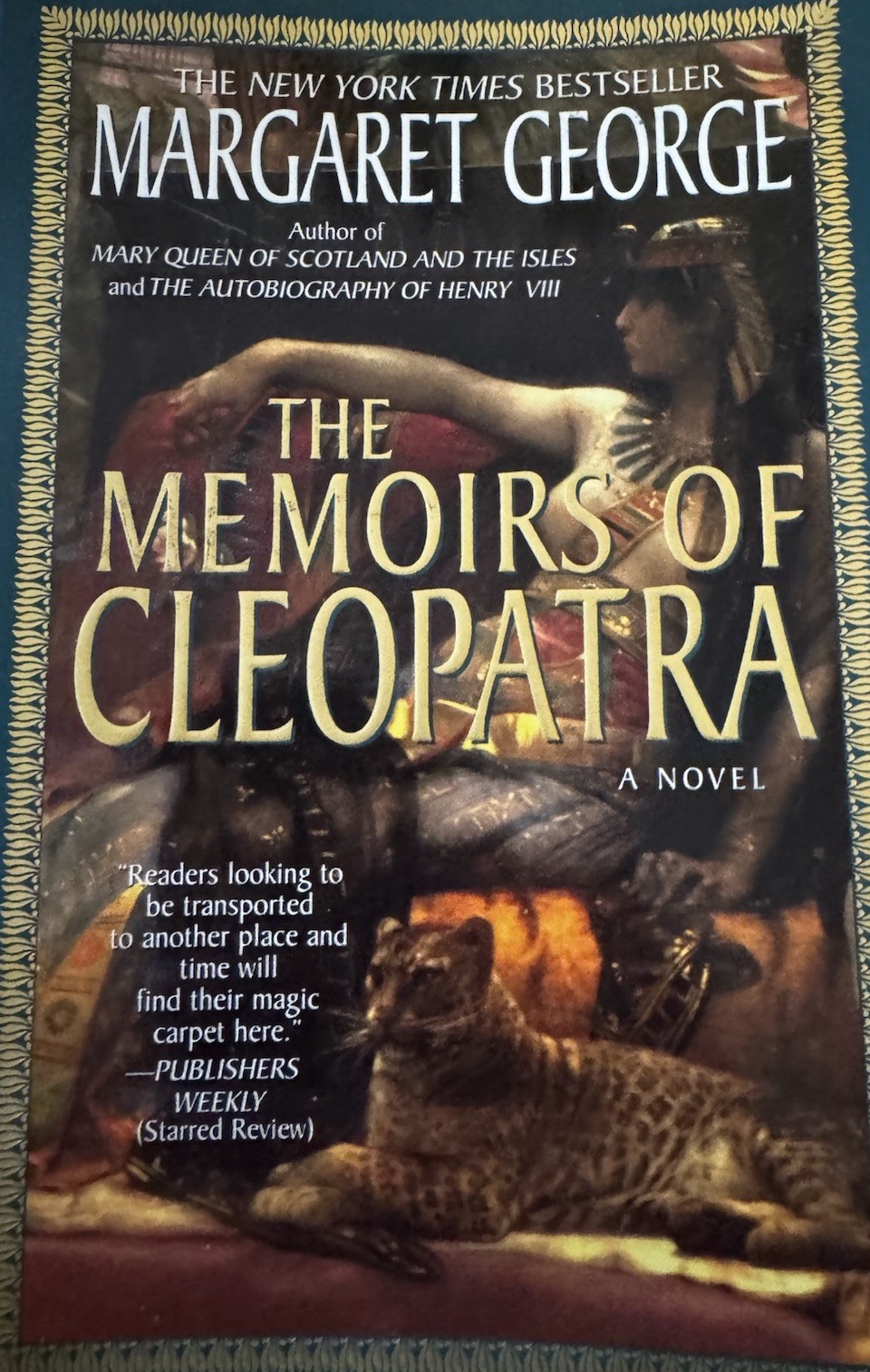 The Memoirs of Cleopatra by Margaret George, Paperback, Historical, Biographical