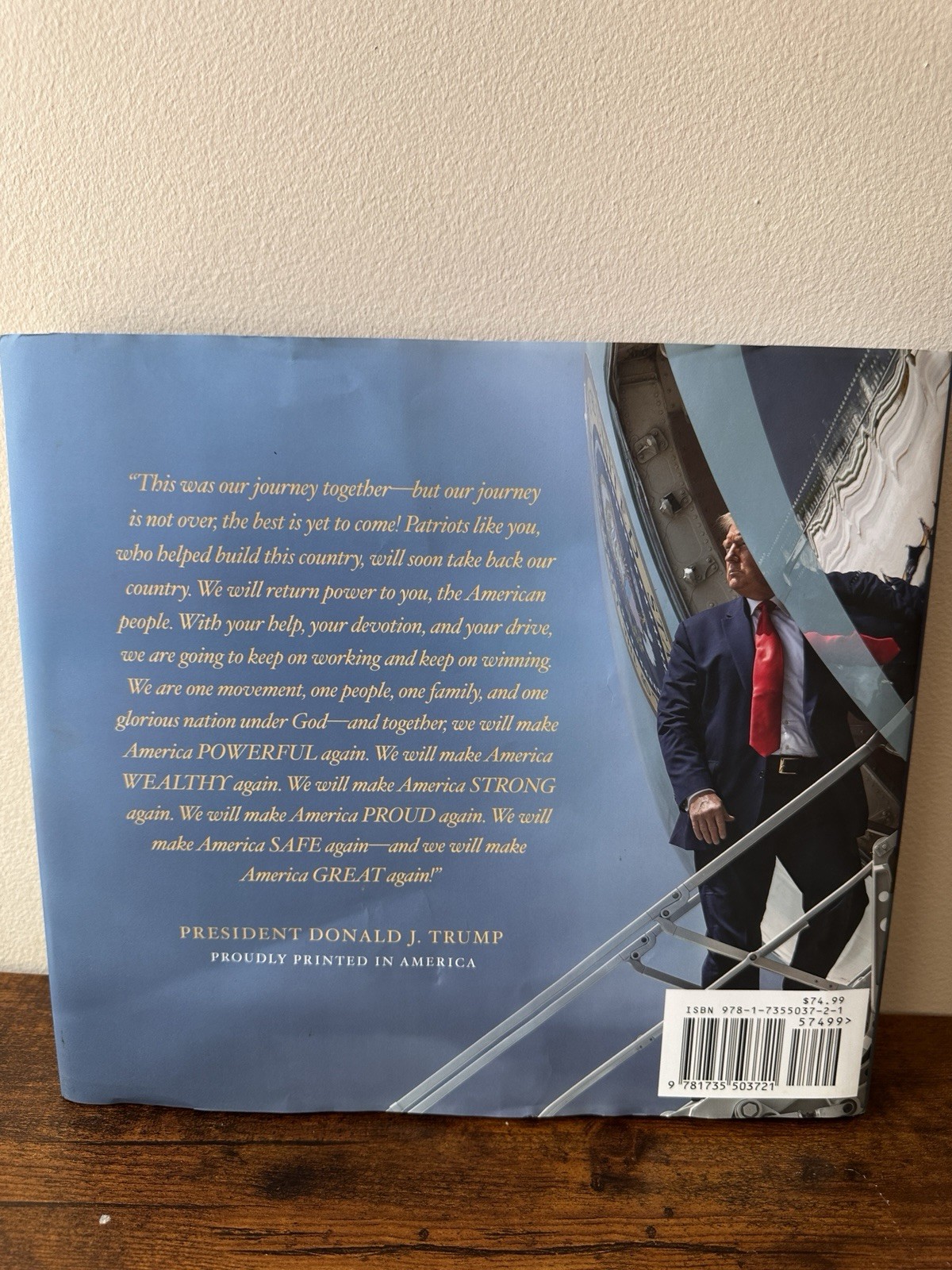 Our Journey Together by Donald J. Trump (2021, Hardcover) – First Edition