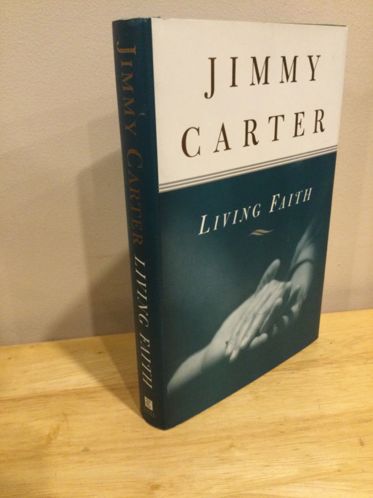 Living Faith by Jimmy Carter SIGNED (HC, 1996) 1st.