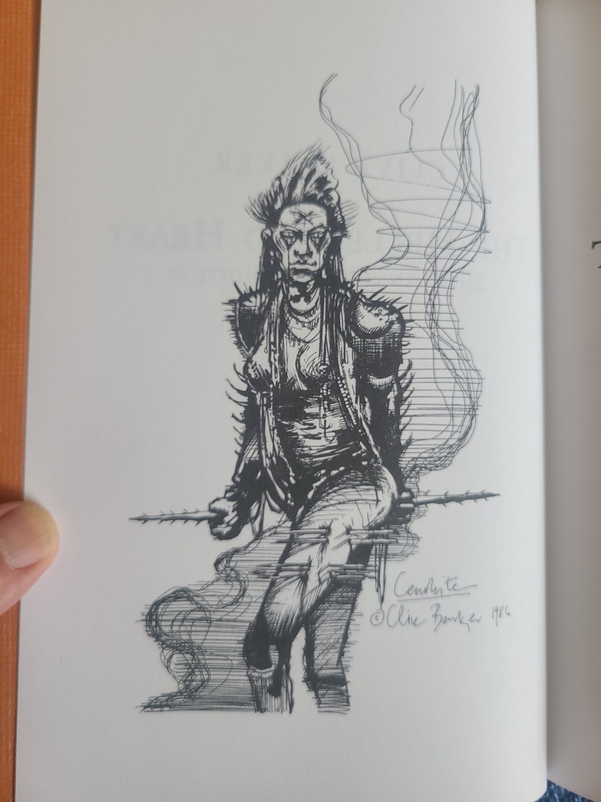 The Hellbound Heart Clive Barker Earthling 20th Anniversary Edition signed 2007