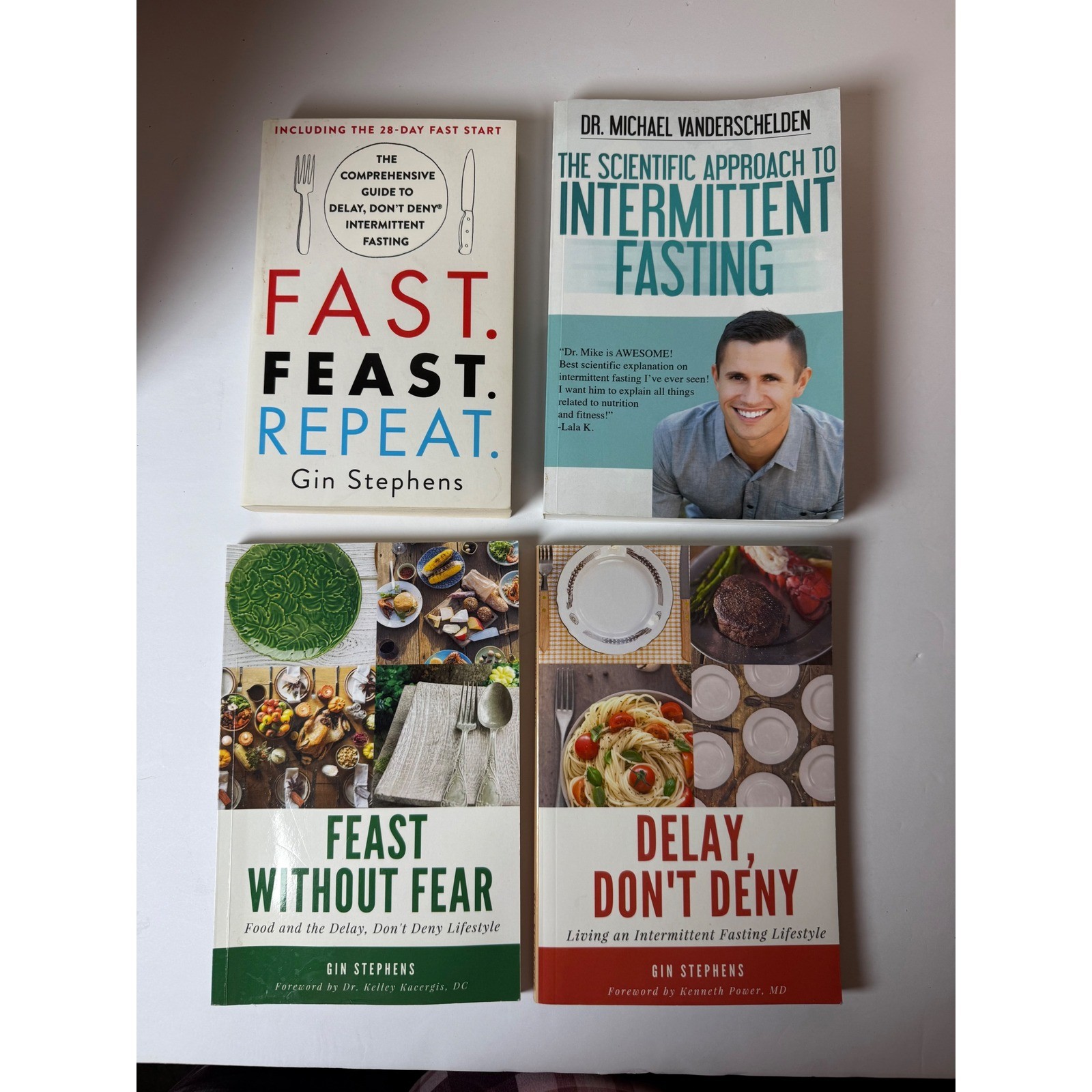 4 Intermittent Fasting Books Bundle
