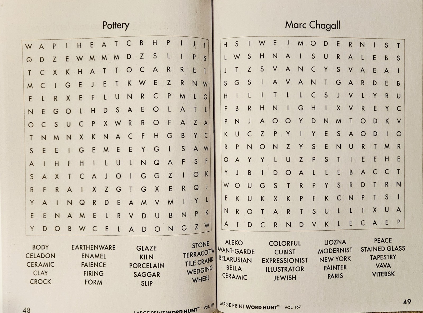 Large Print Word Hunt Vol. 165-168 Set of 4 BRAND NEW 2026