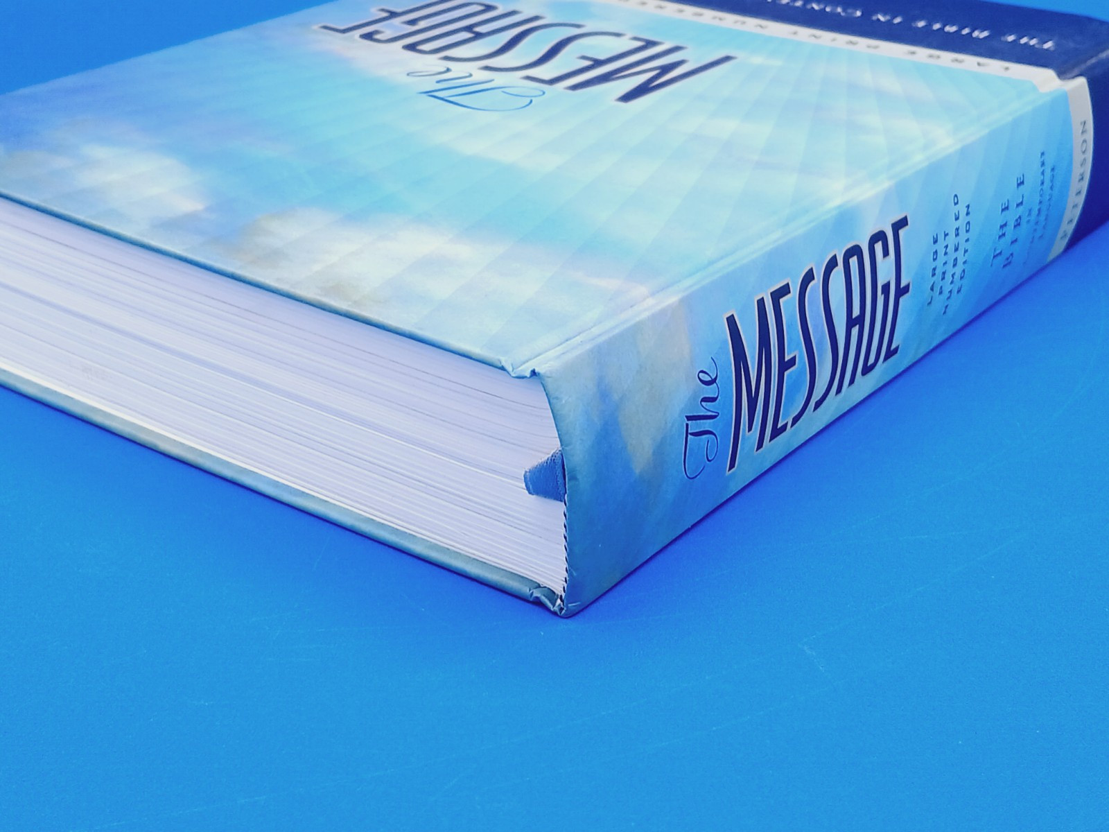 Message Large Print, The by Peterson, Eugene H..