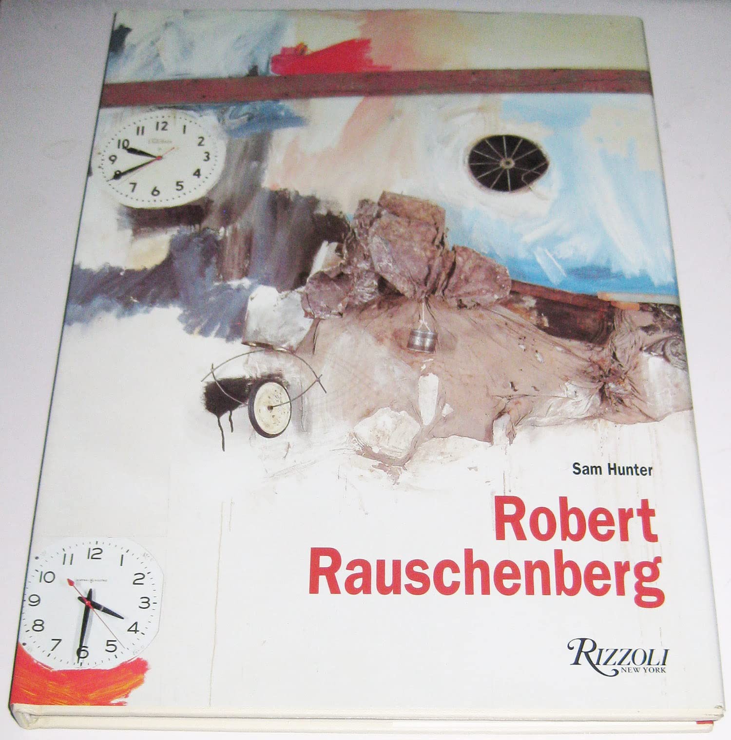 Robert Rauschenberg – hardcover Hunter, Sam
