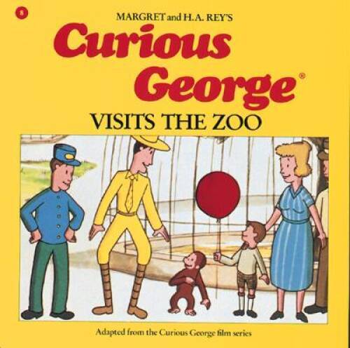 Curious George Visits the Zoo – Paperback By Margret Rey – GOOD