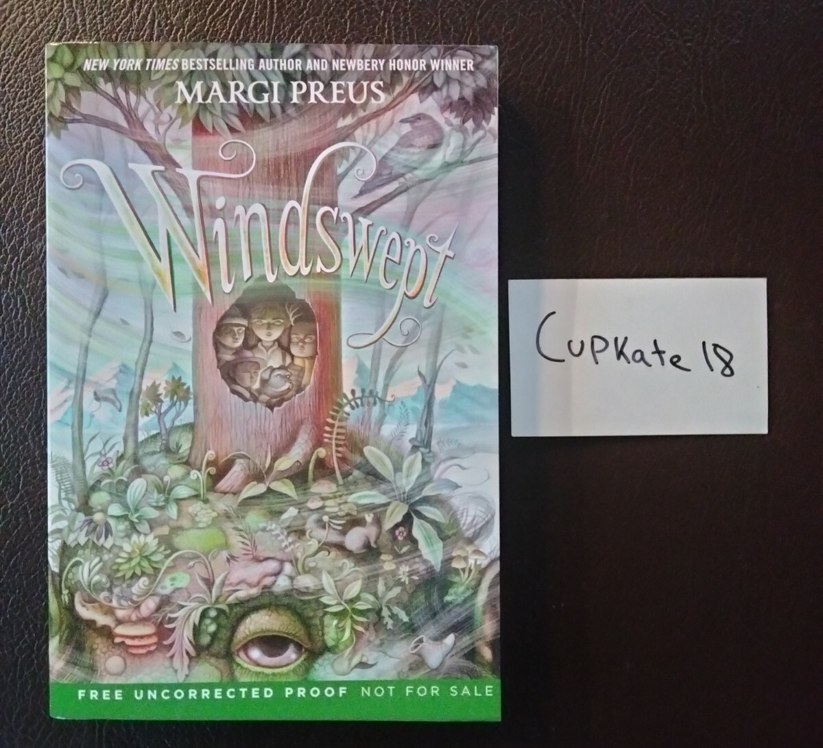 Windswept by Margi Preus 9/22 Paperback NEW ARC Advance Reader Uncorrected Proof