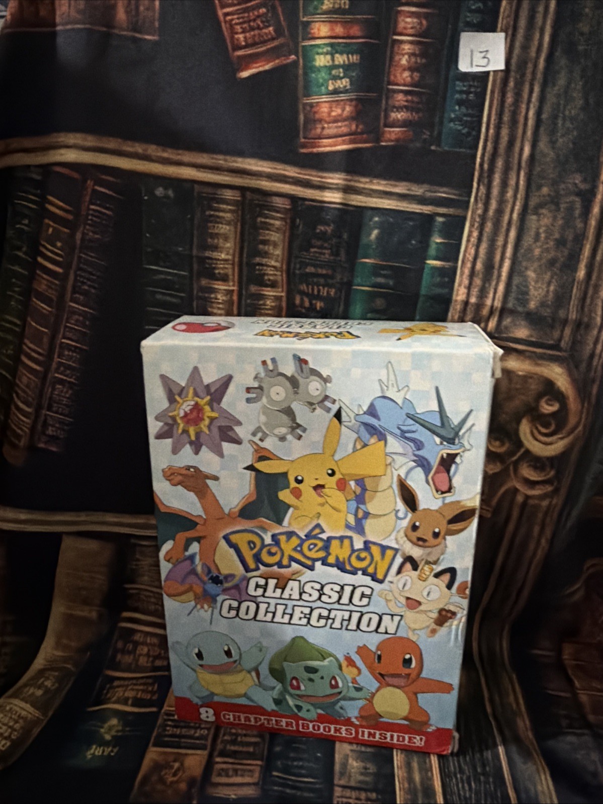 Pokemon Classic Collection 8 Chapter Books Scholastic 2017, New, Sealed!