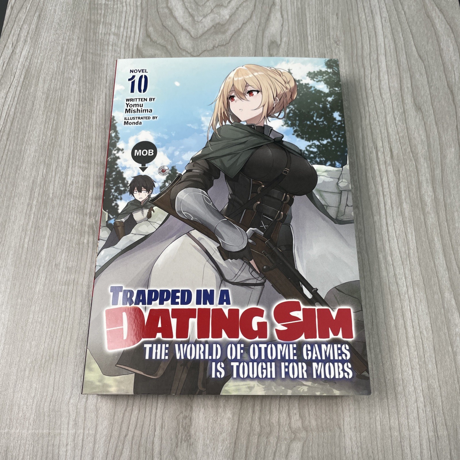 Trapped in a Dating Sim Vol 10 English Light Novel Volume