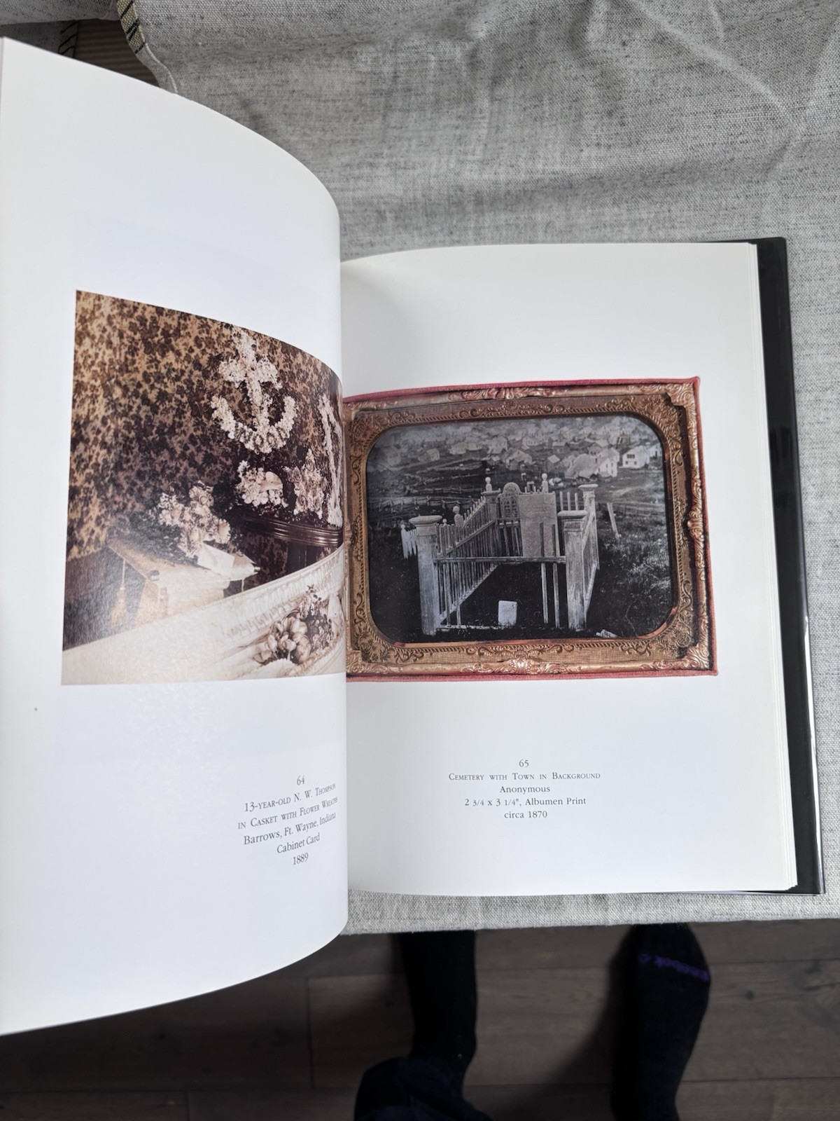 Stanley B. Burns Sleeping Beauty Memorial Photography Hardcover 1990 First Ed