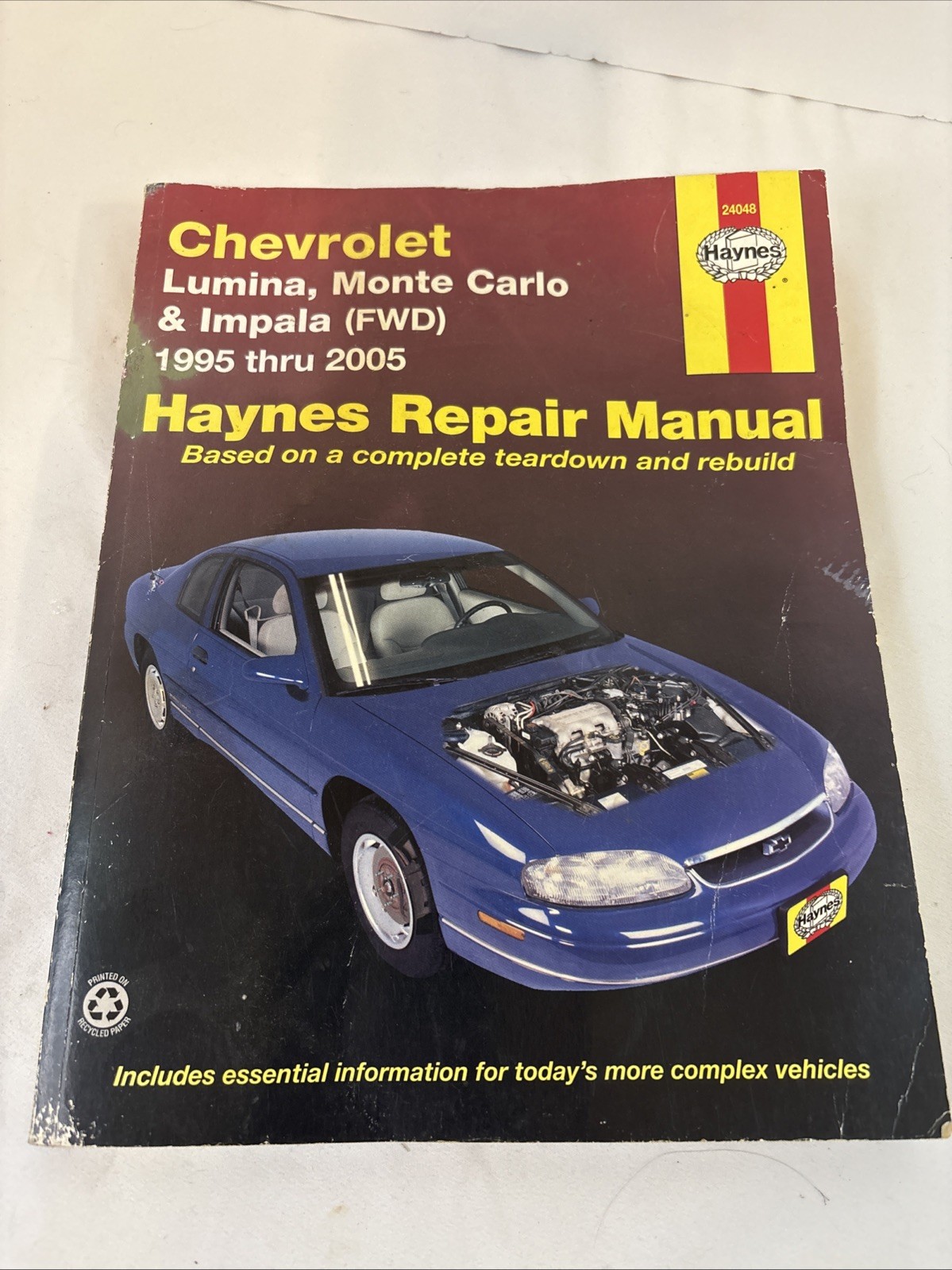 Haynes Automotive Repair Manual Ser.: Haynes Chevrolet Lumina,Monte Carlo and Im