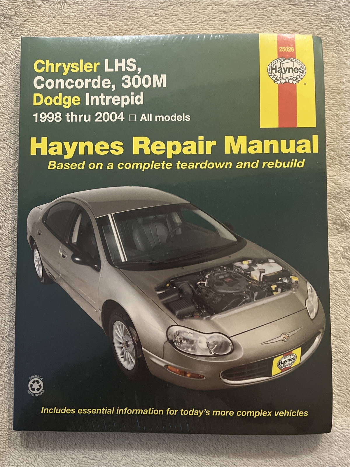 Haynes Repair Manual Ser.: Chrysler LHS,Concorde,300M,Dodge Intrepid, 1998-2004