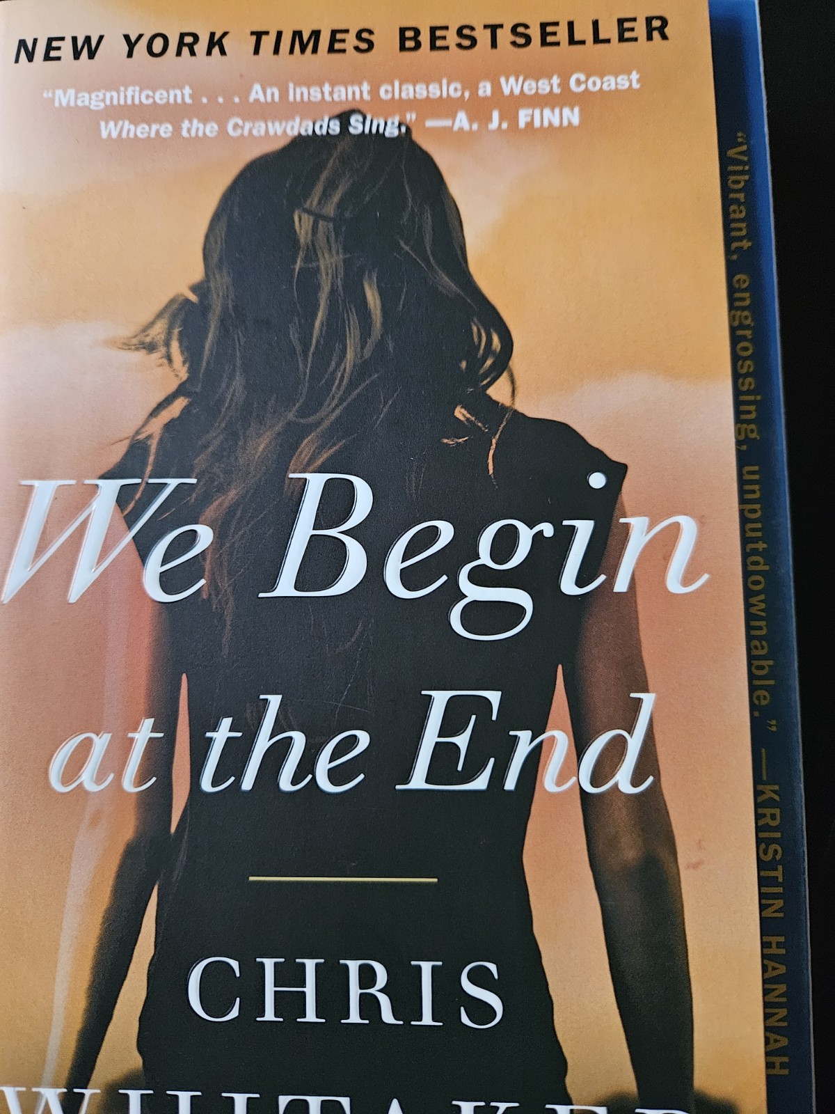 We Begin at the End – Paperback – VERY GOOD