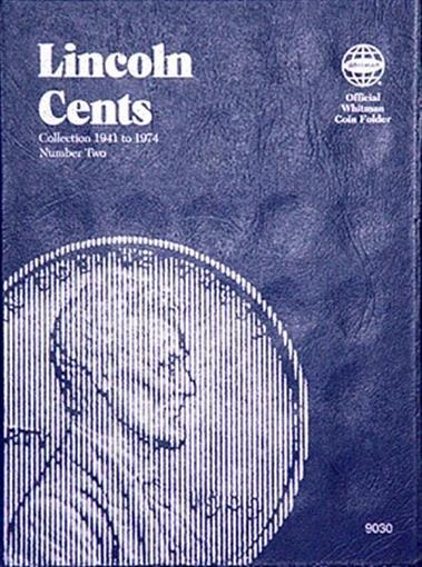 Whitman Lincoln Cents Coin Folder 1941-1974 Vol No 2 Penny Album Book 9030 NEW