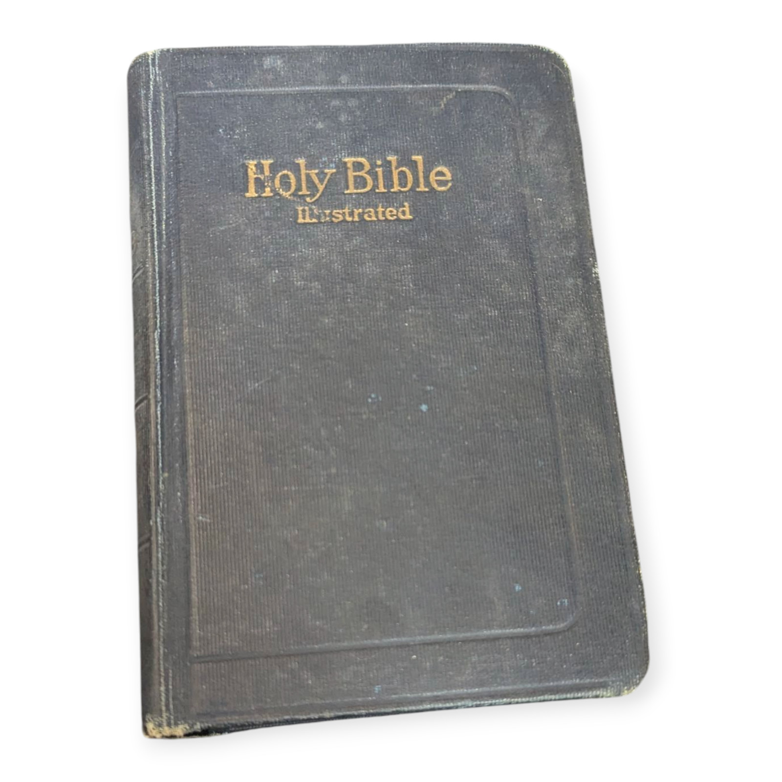 Holy Bible Illustrated (A.J. Holman Co.) 1910 Vintage HC 309 Pages