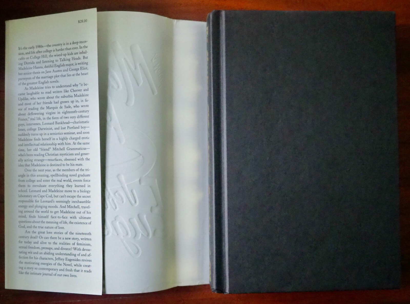 The Marriage Plot : A Novel by Jeffrey Eugenides (2011, Hardcover)